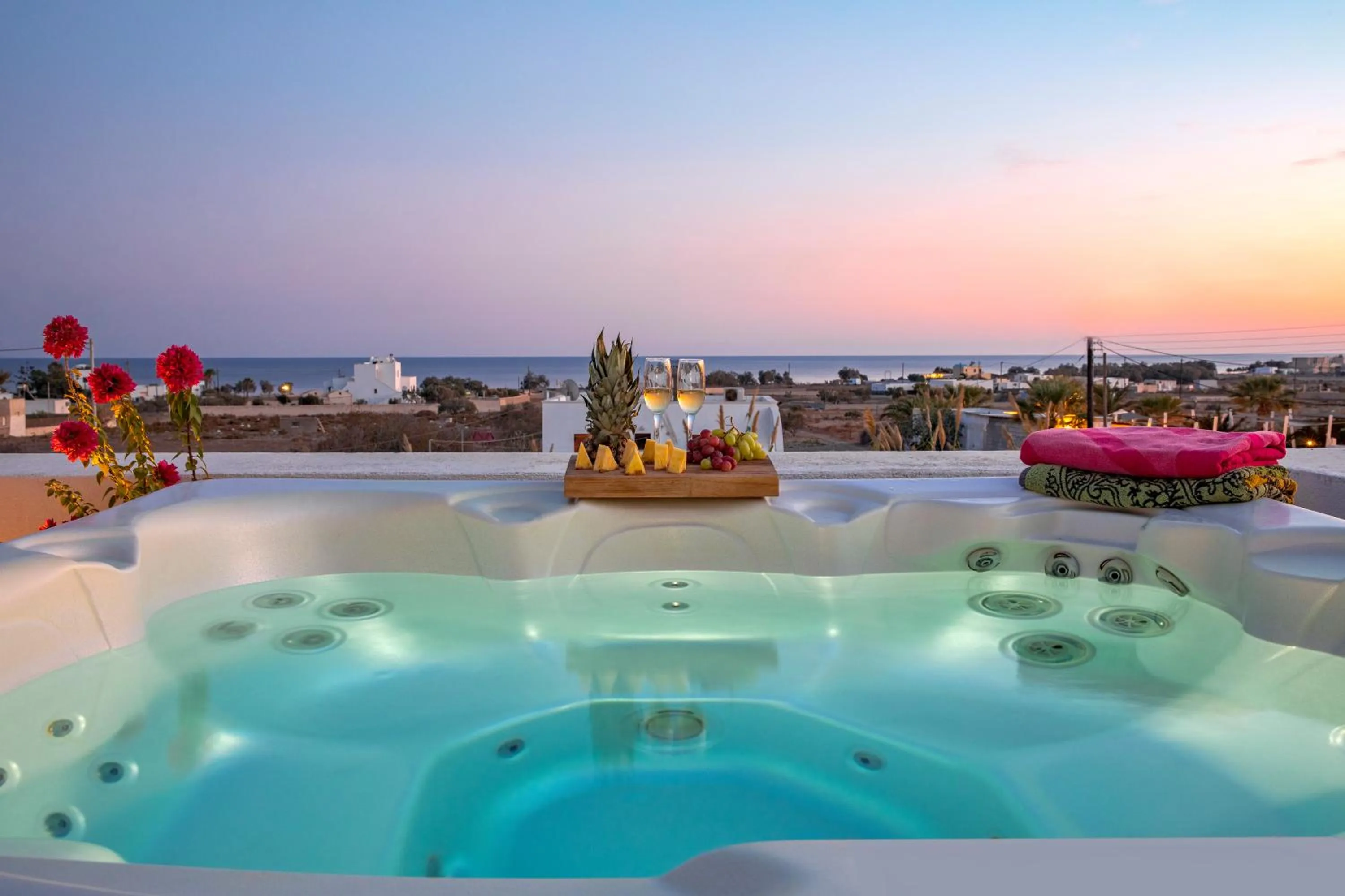 Sea view in Ambeli Apartments