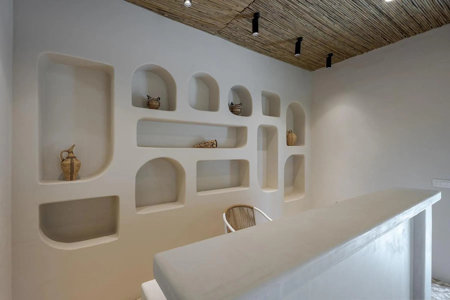 Lobby or reception in Ambeli Apartments