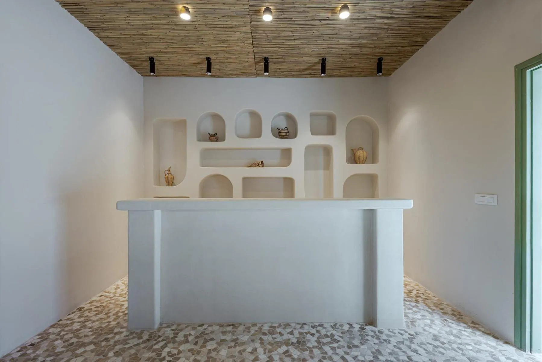 Lobby or reception in Ambeli Apartments