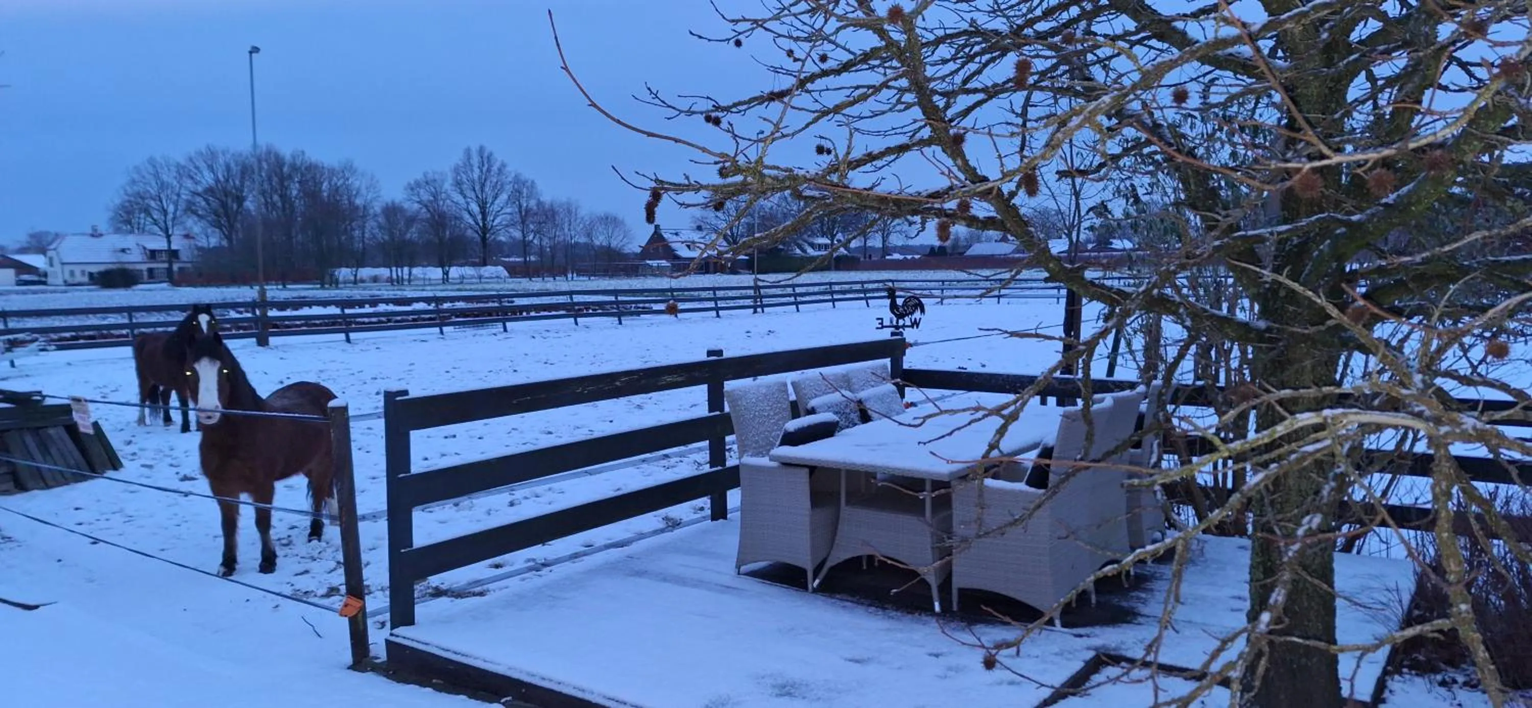 Winter in B&B De Raamberg