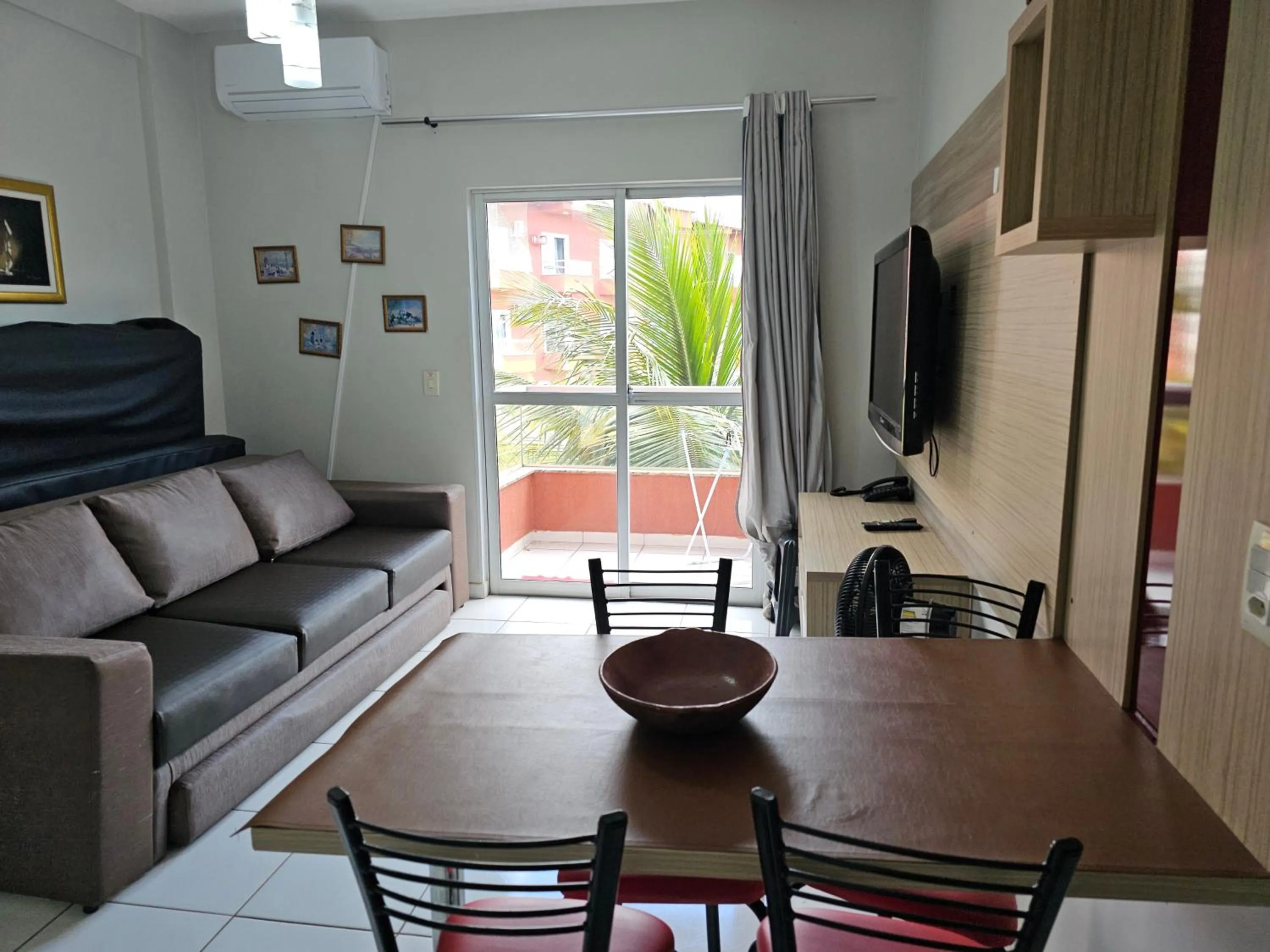 Dining area in PARQUE AQUÁTICO Lagoa Quente, à 50m, entrada + barata, apto particular