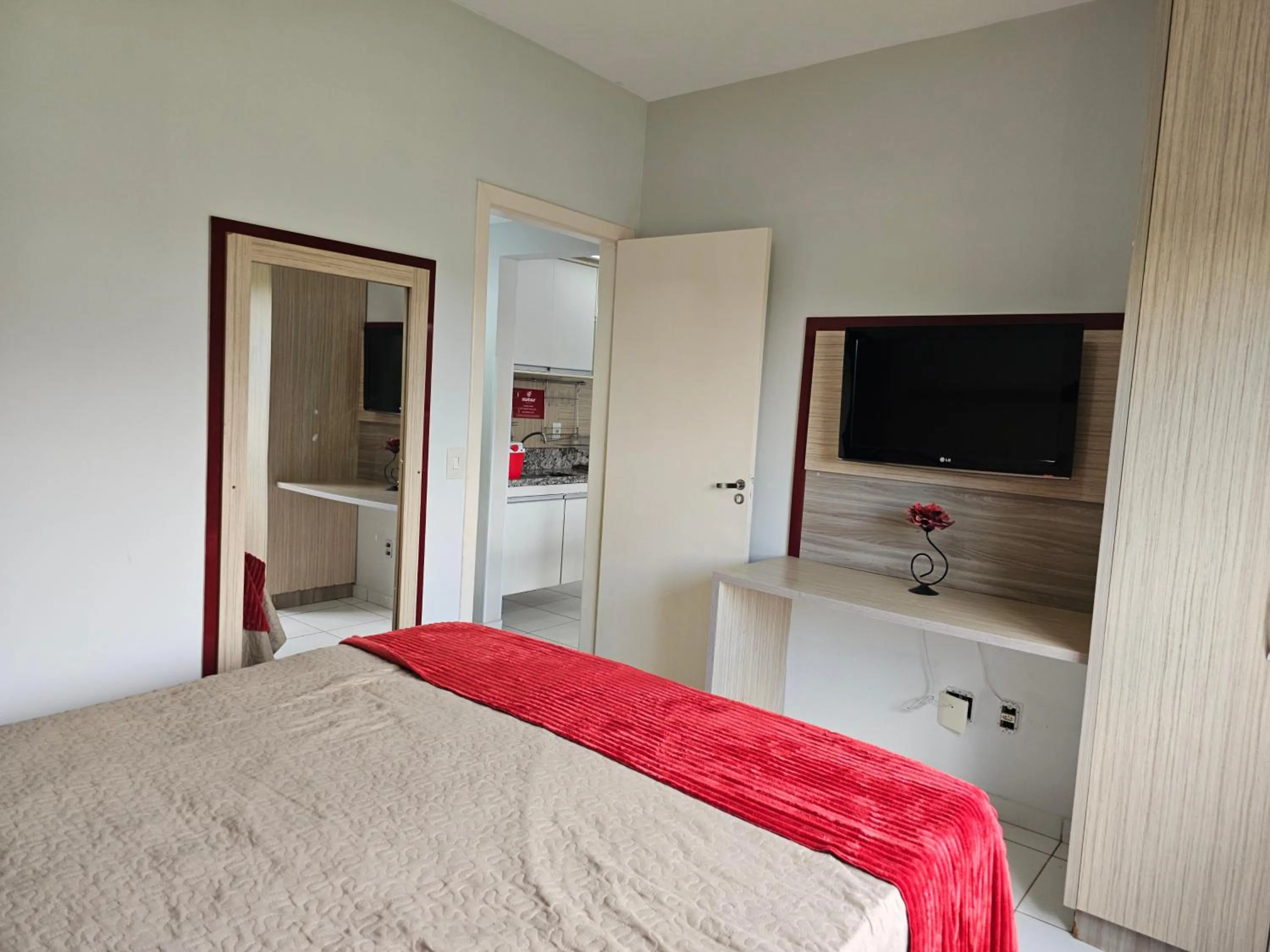 Bed in PARQUE AQUÁTICO Lagoa Quente, à 50m, entrada + barata, apto particular