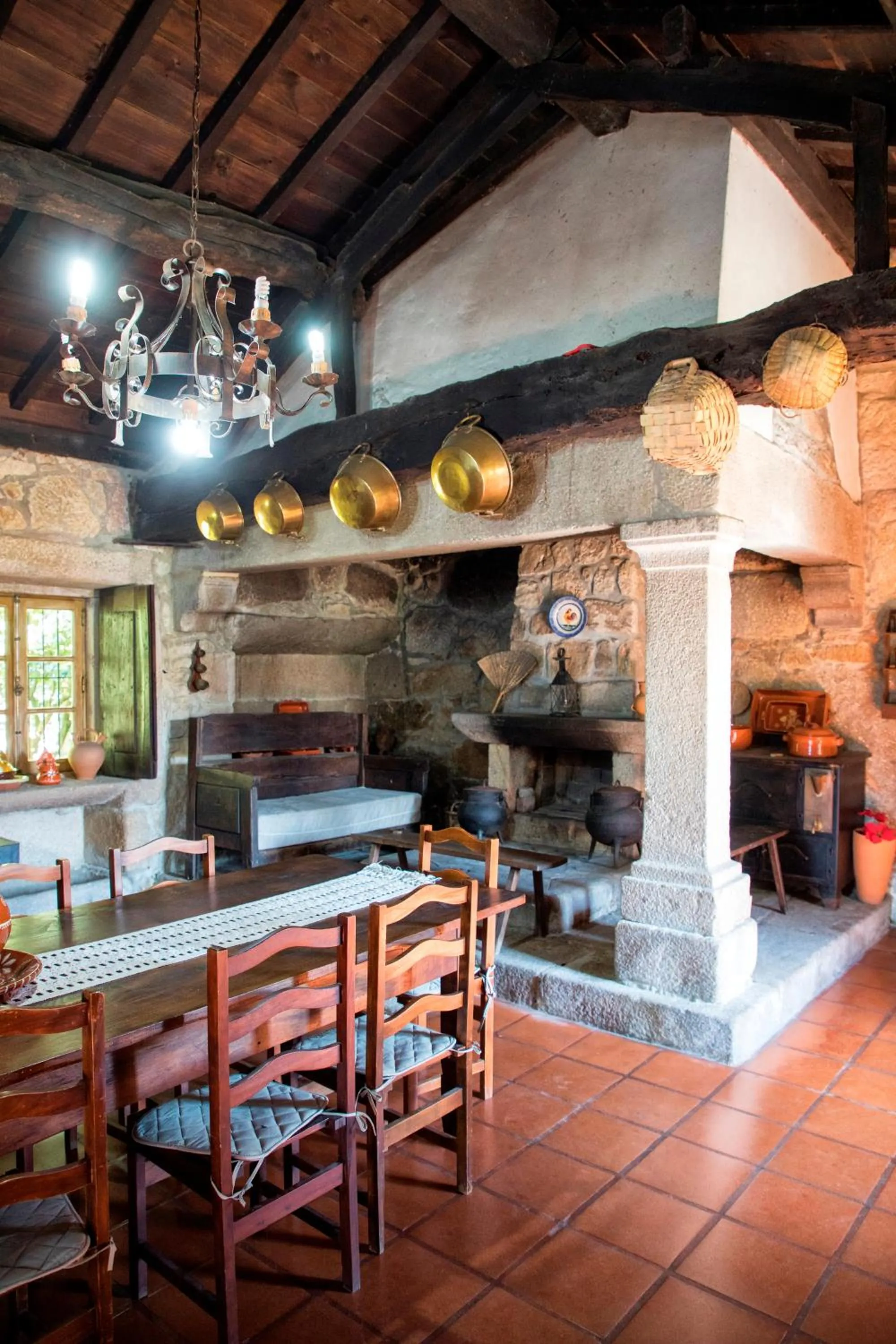 Dining area in Casa de Sta Comba
