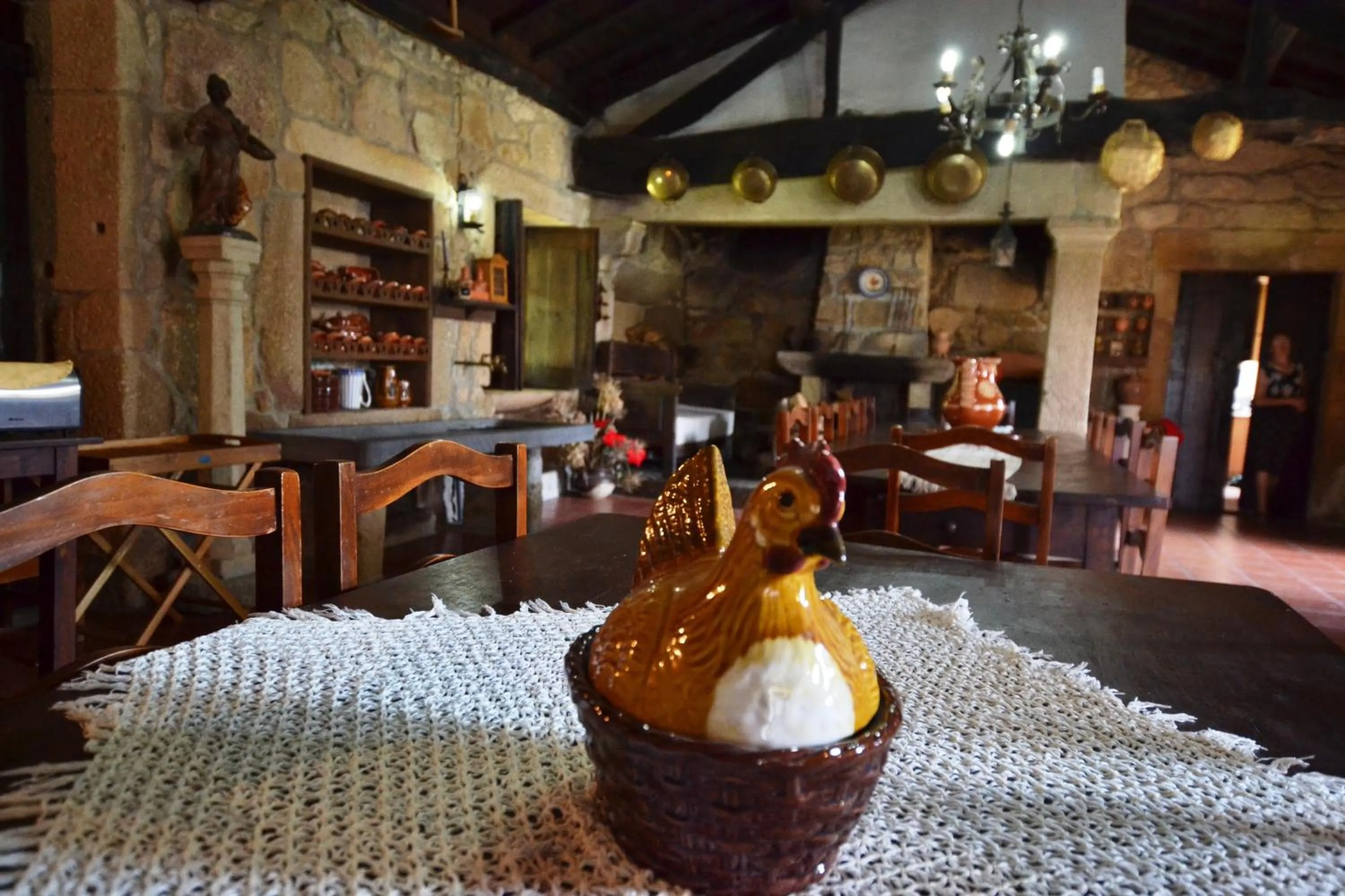 Communal lounge/ TV room in Casa de Sta Comba