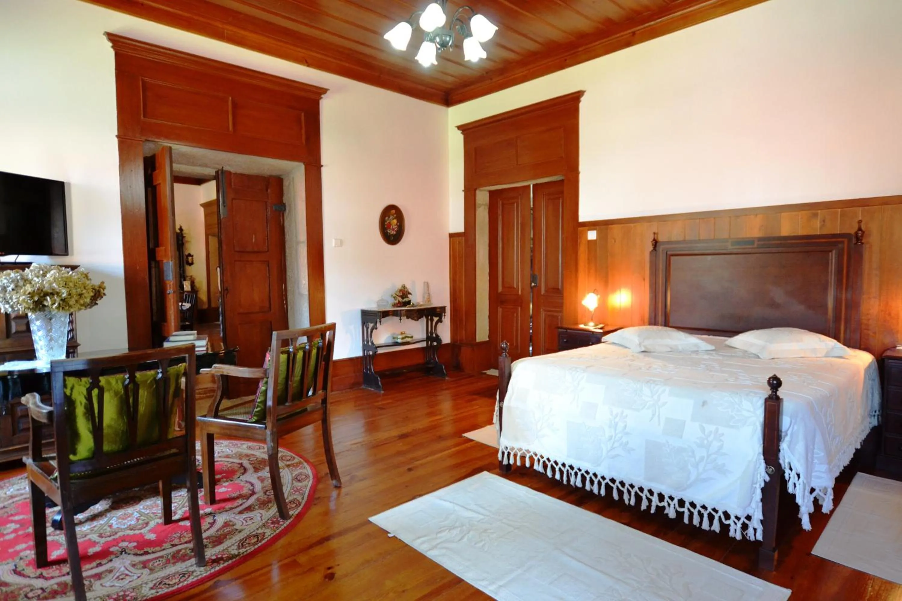 Bedroom, Bed in Casa de Sta Comba