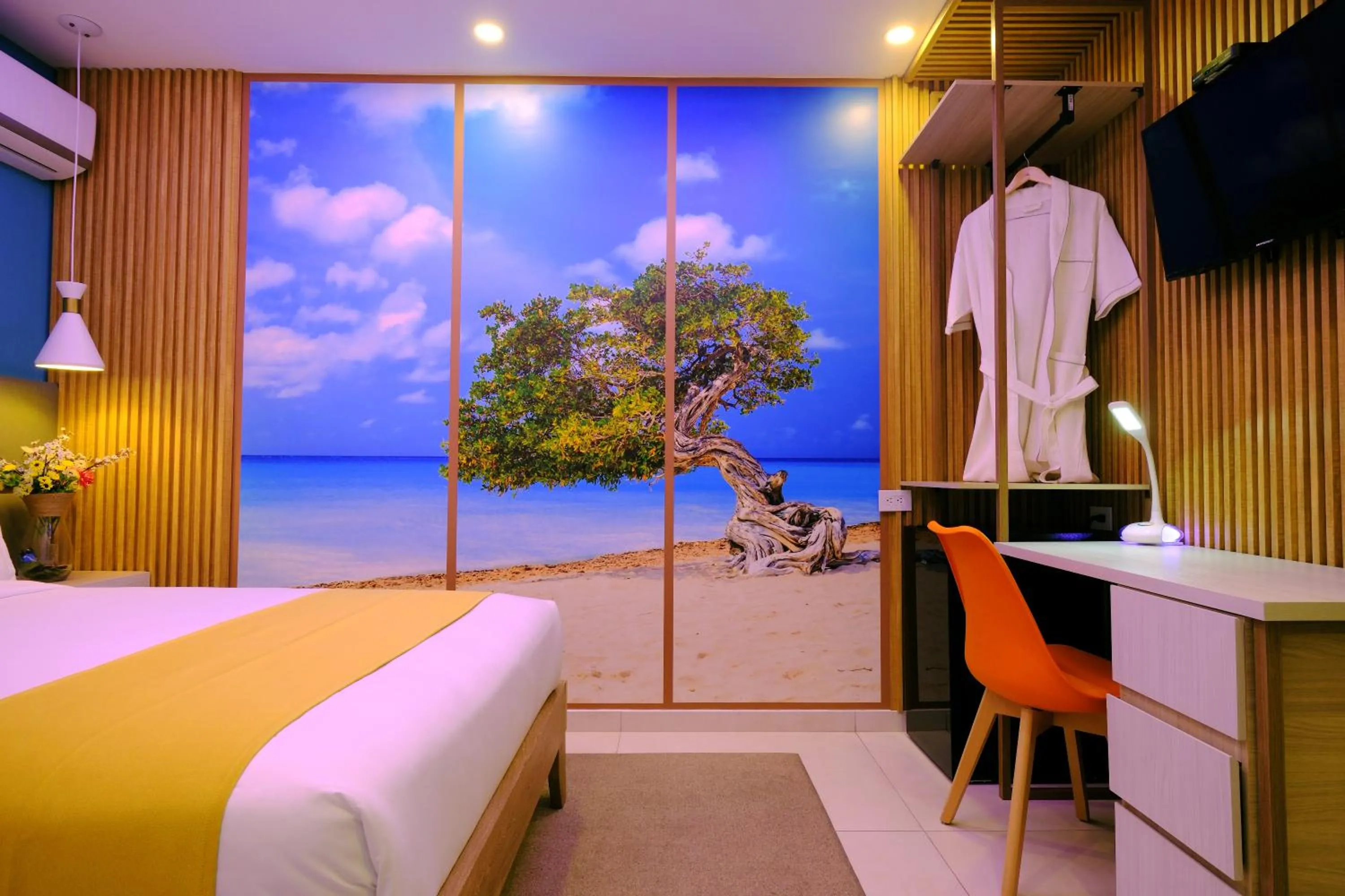 Bed in Victoria City Hotel