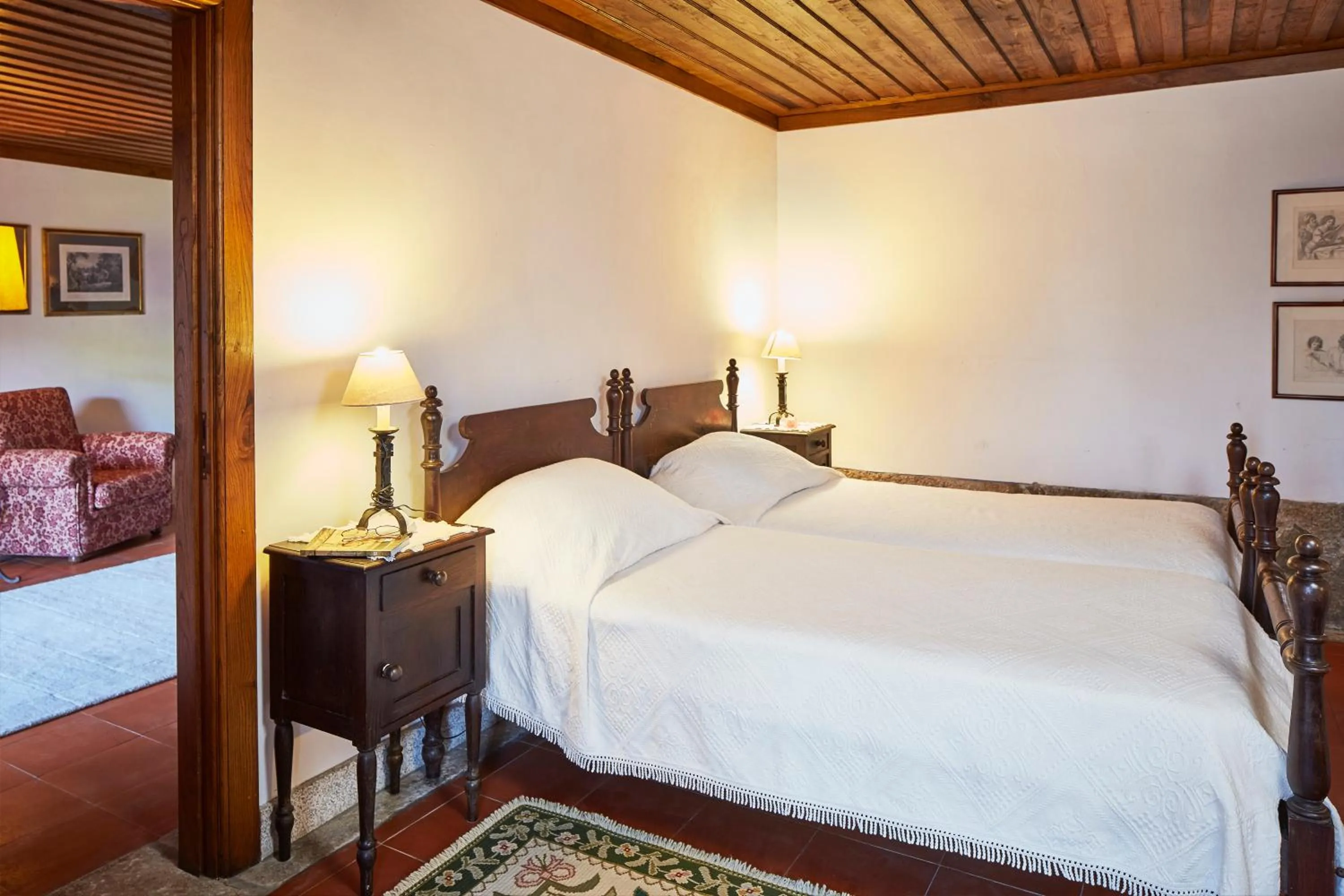 Bedroom, Bed in Casa de Canedo