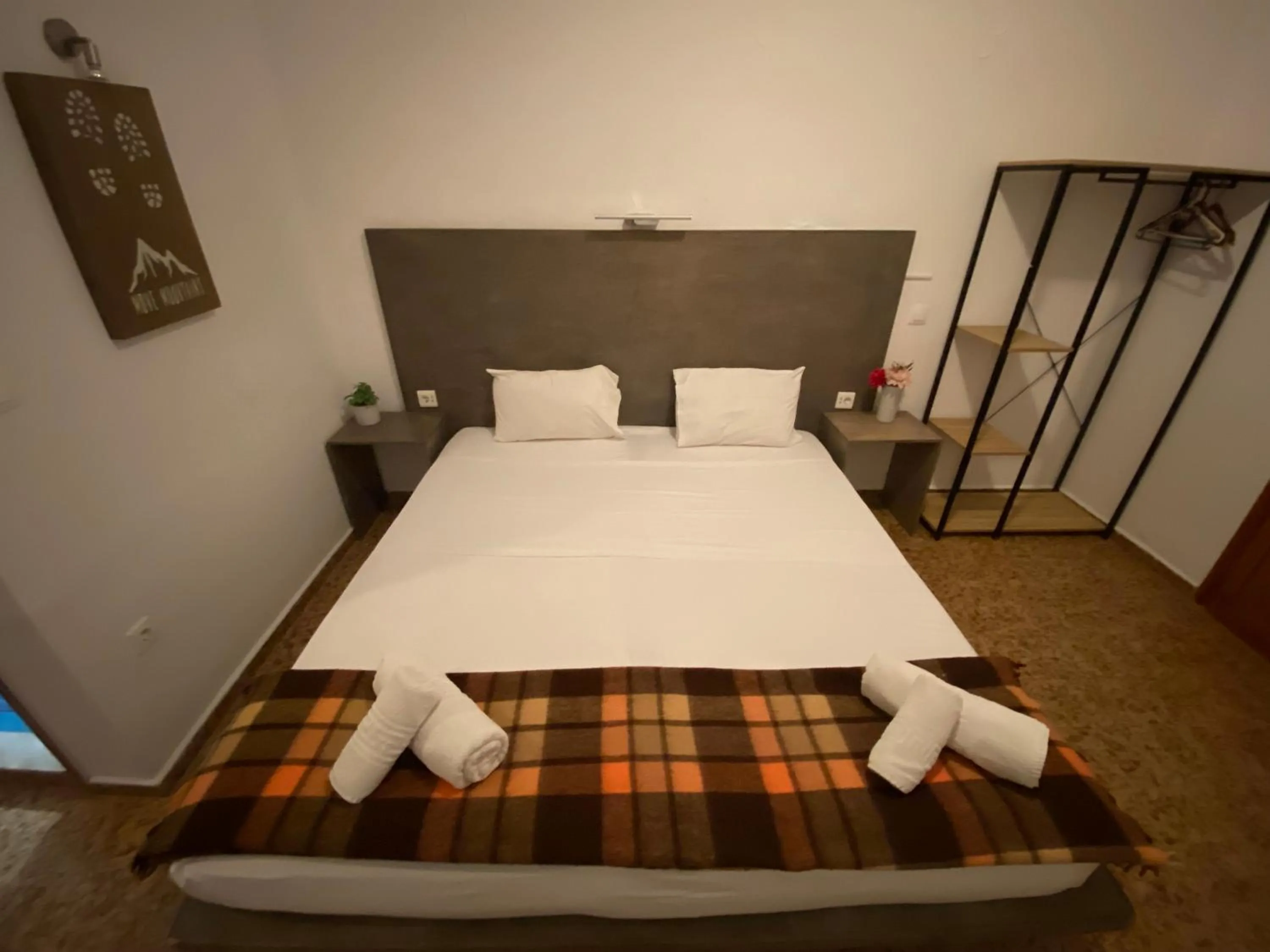 Bed in Afroditi Hotel