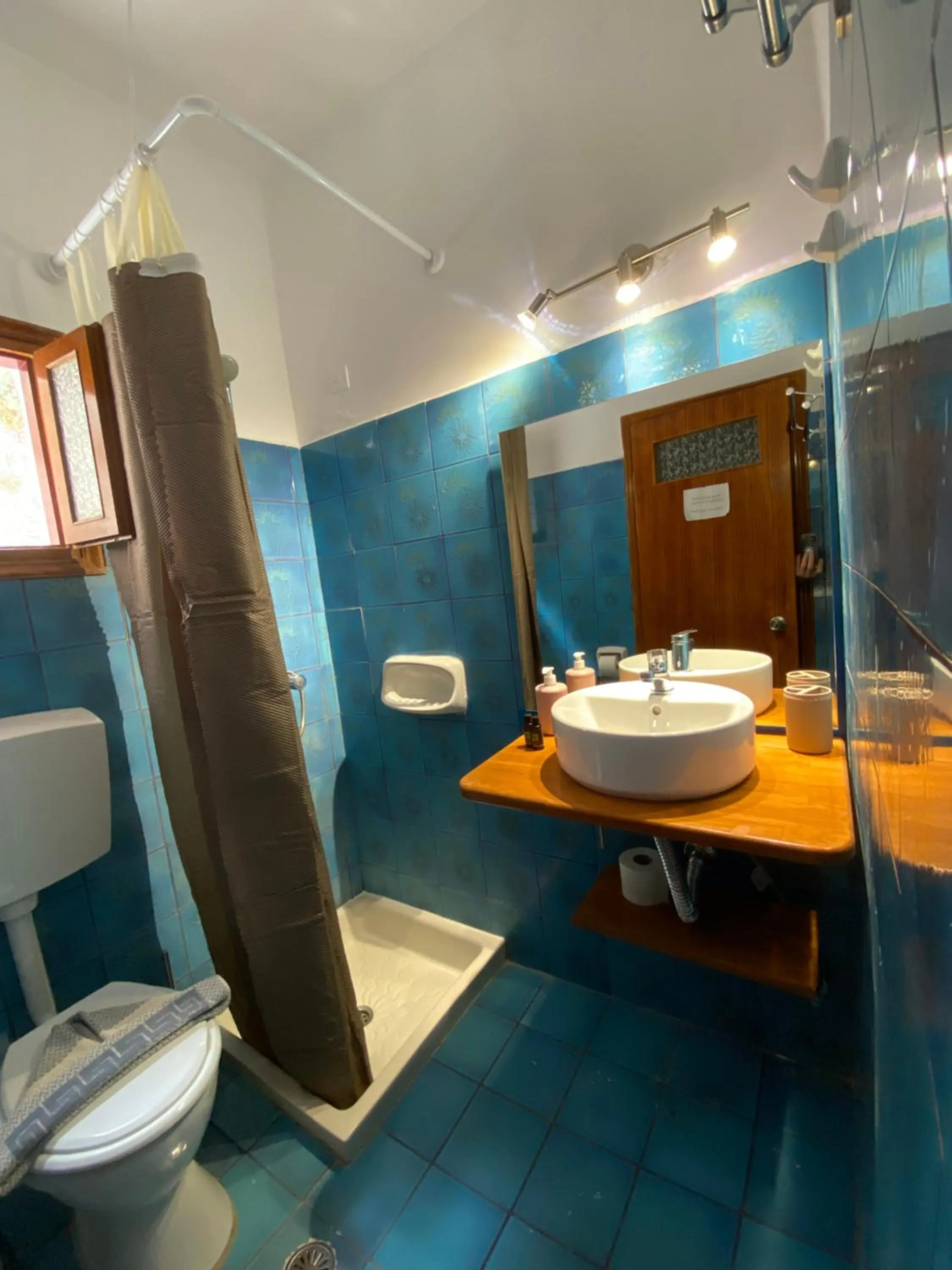 Shower in Afroditi Hotel