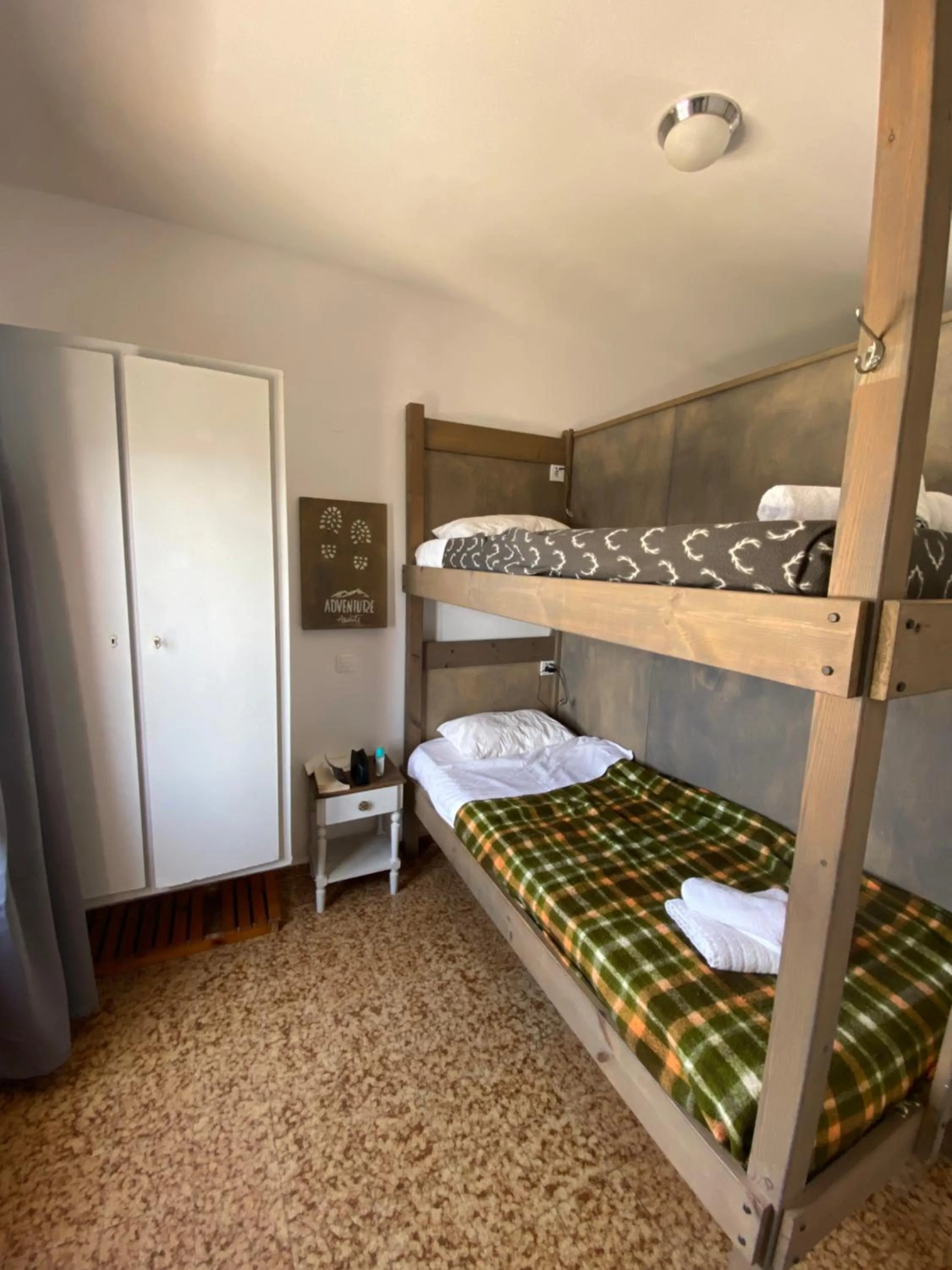 Bed in Afroditi Hotel