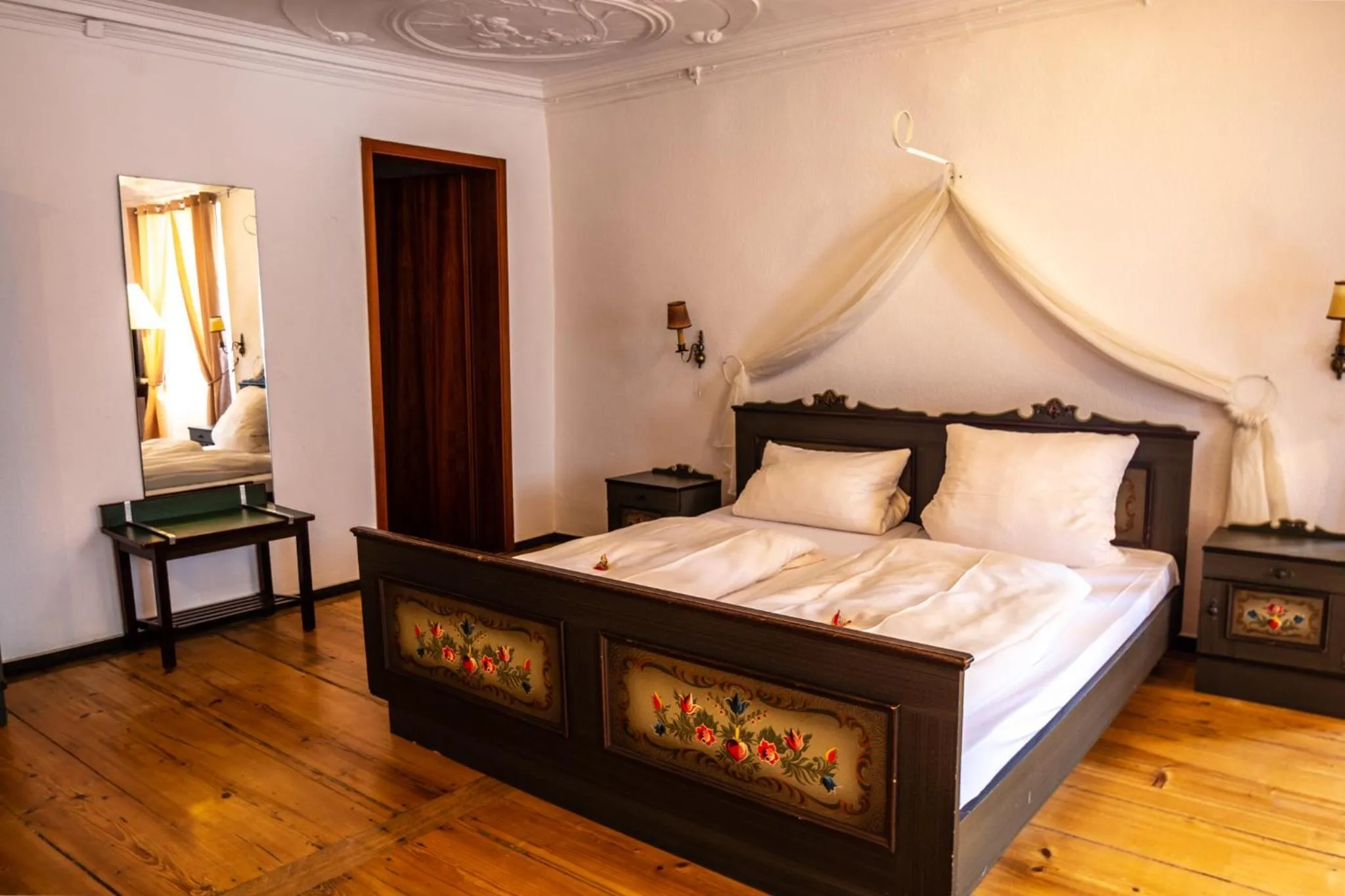 Bed in Hotel am weißen Turm