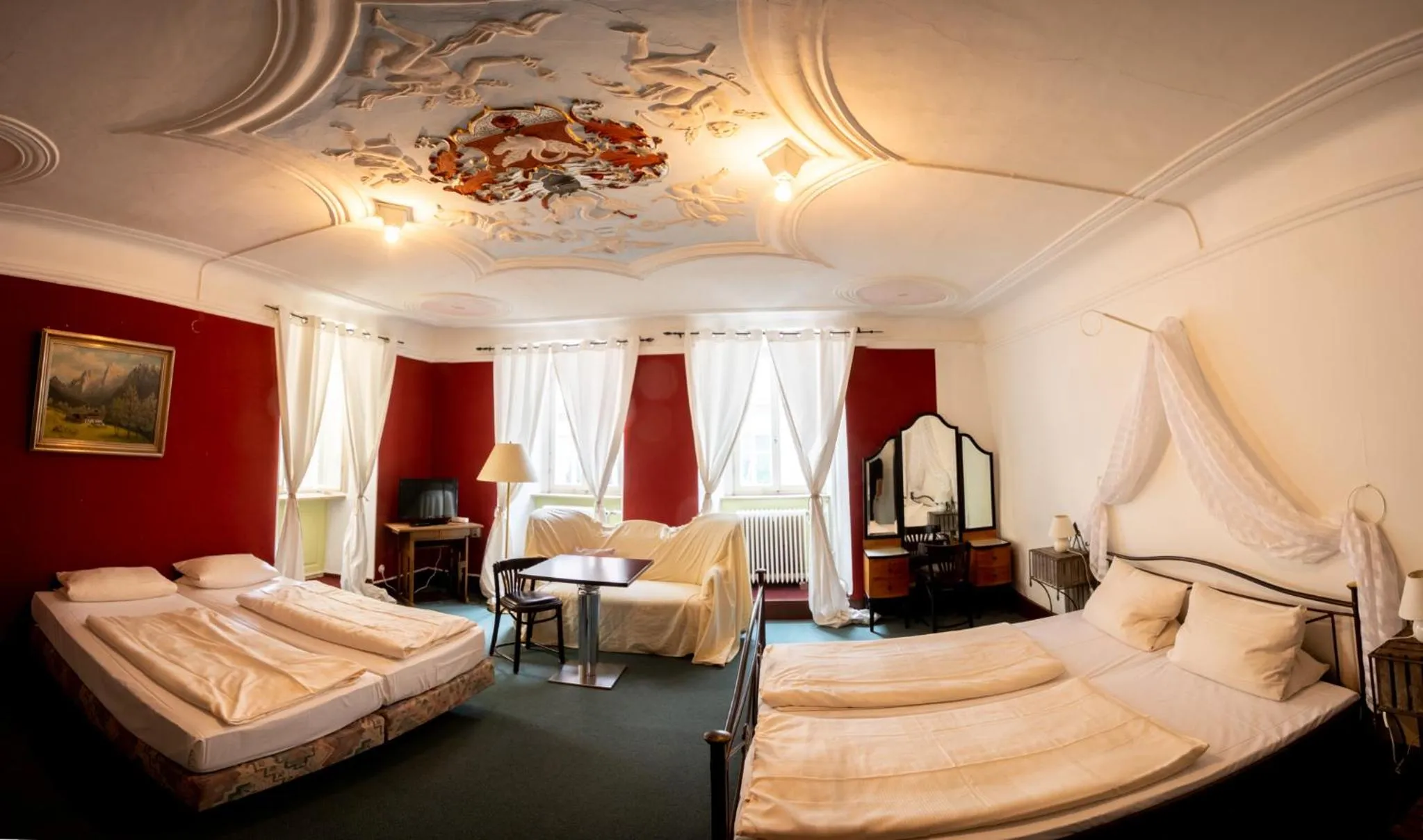 Bed in Hotel am weißen Turm