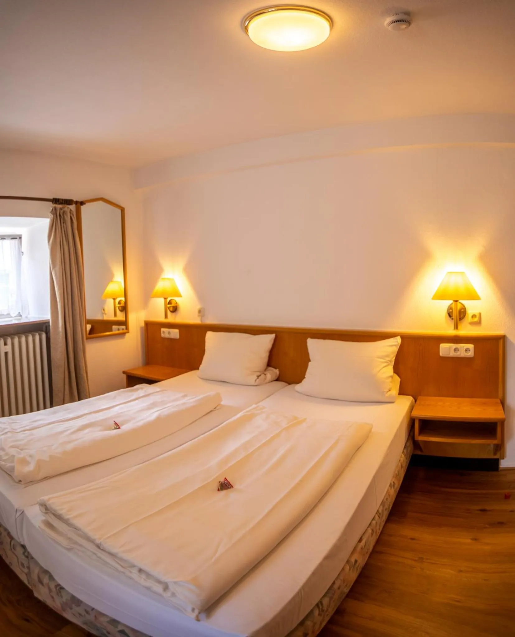 Bed in Hotel am weißen Turm