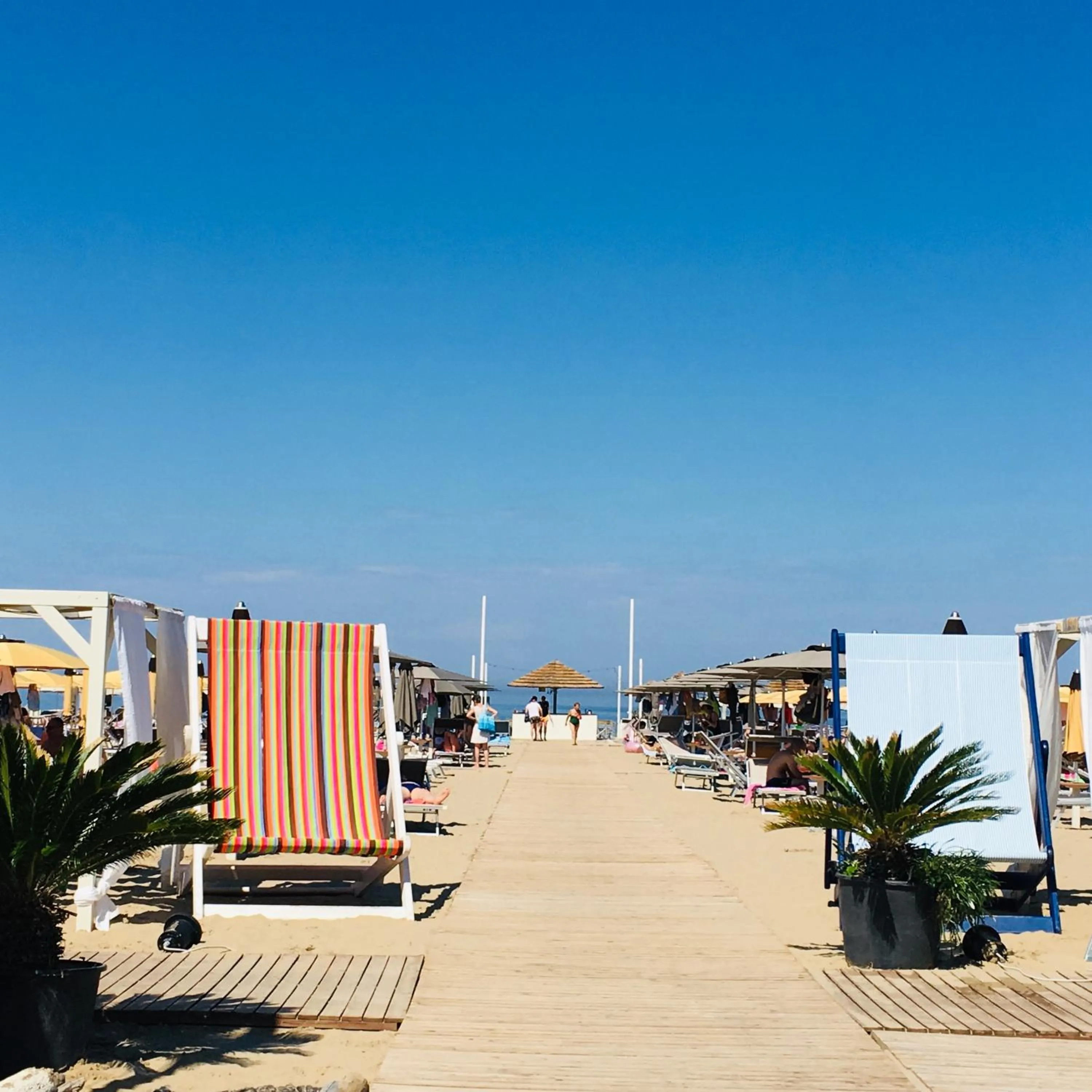 Beach in Hotel Saint Louis