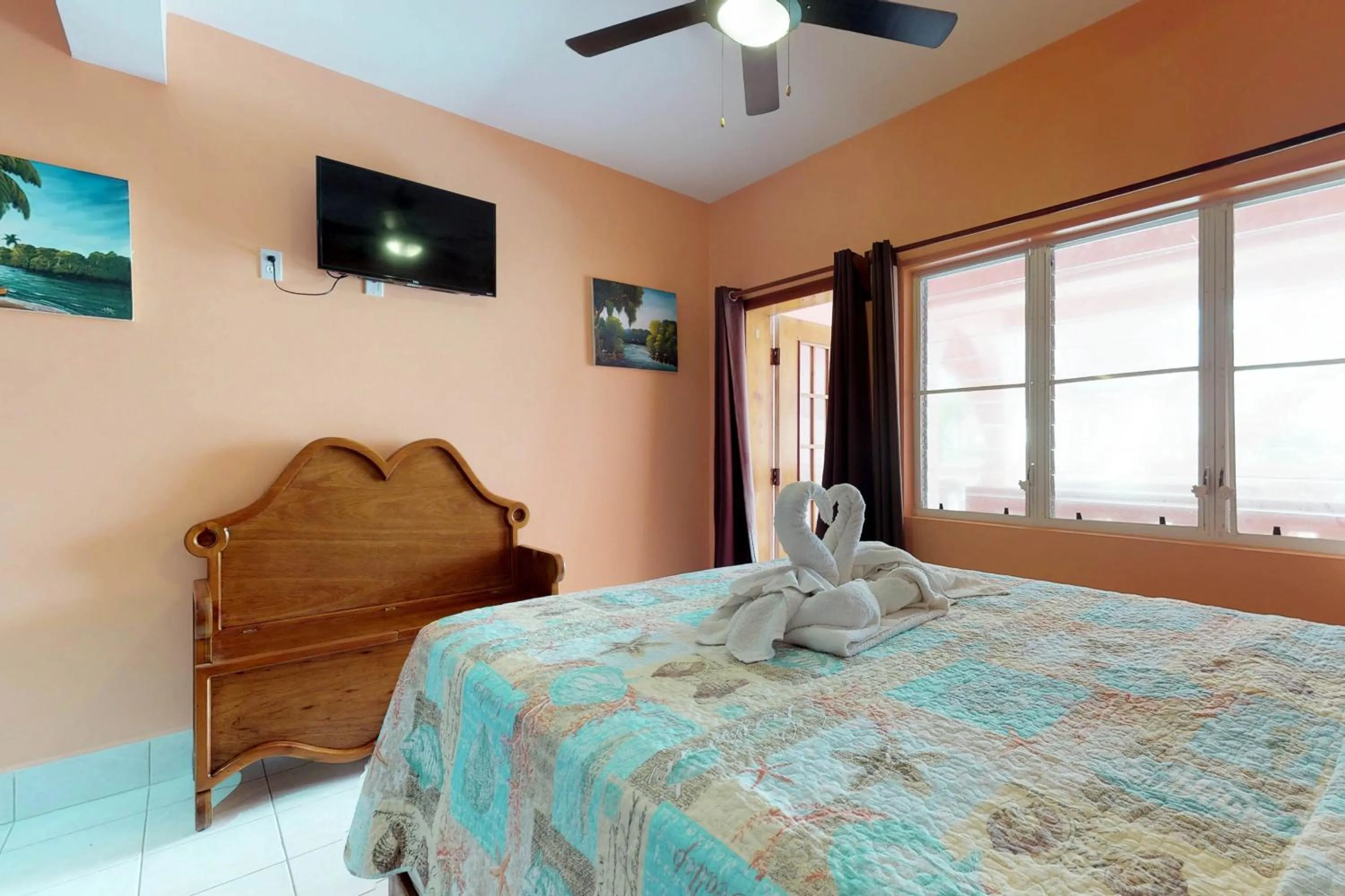 Bed in Caribbean Lily @ Caribe Island