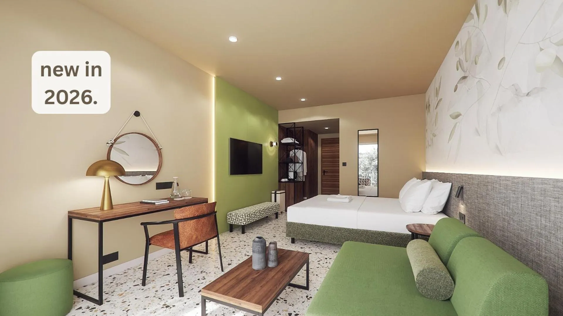 Bed in Remisens Hotel LUCIJA