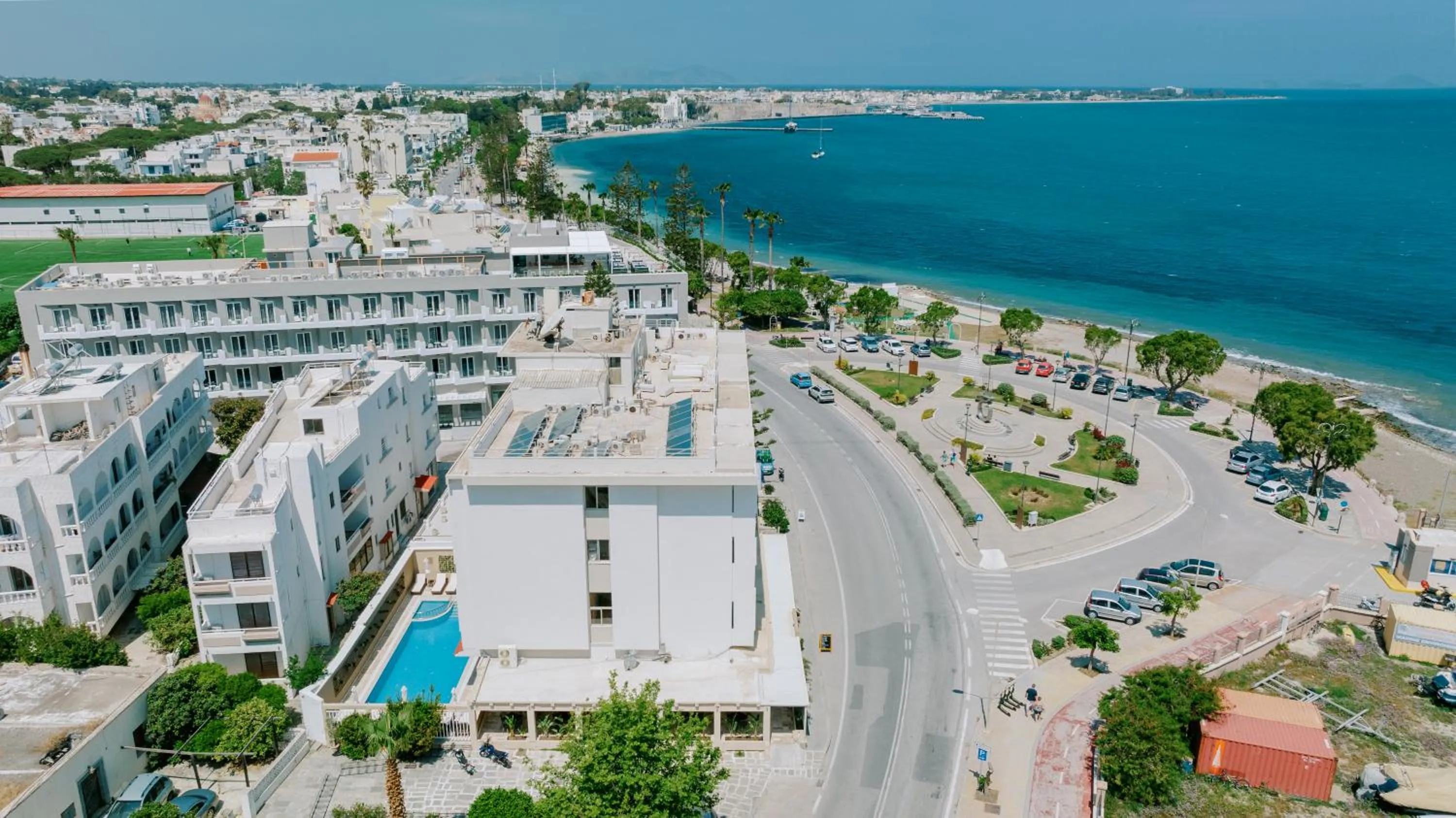 Property building in Zephyros Hotel