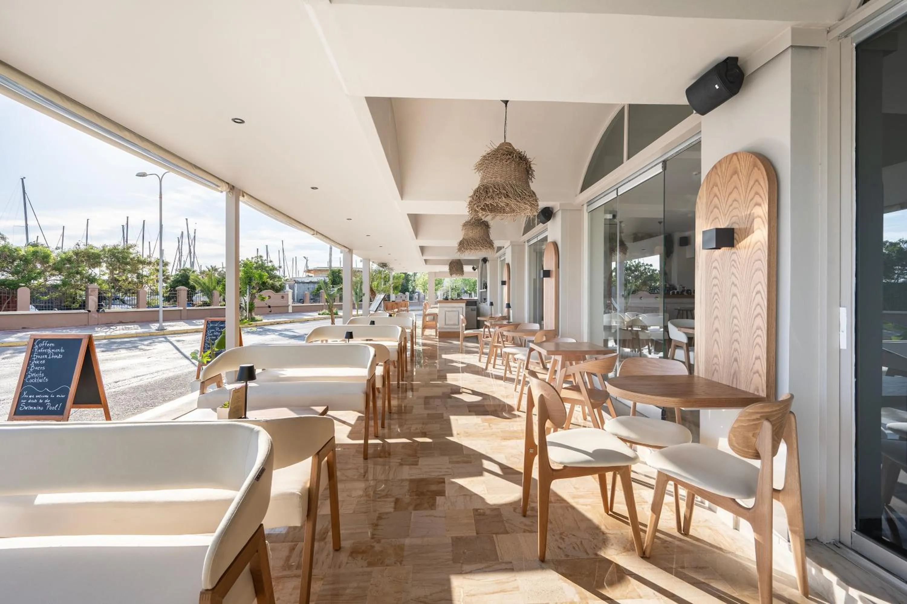 Lounge or bar in Zephyros Hotel