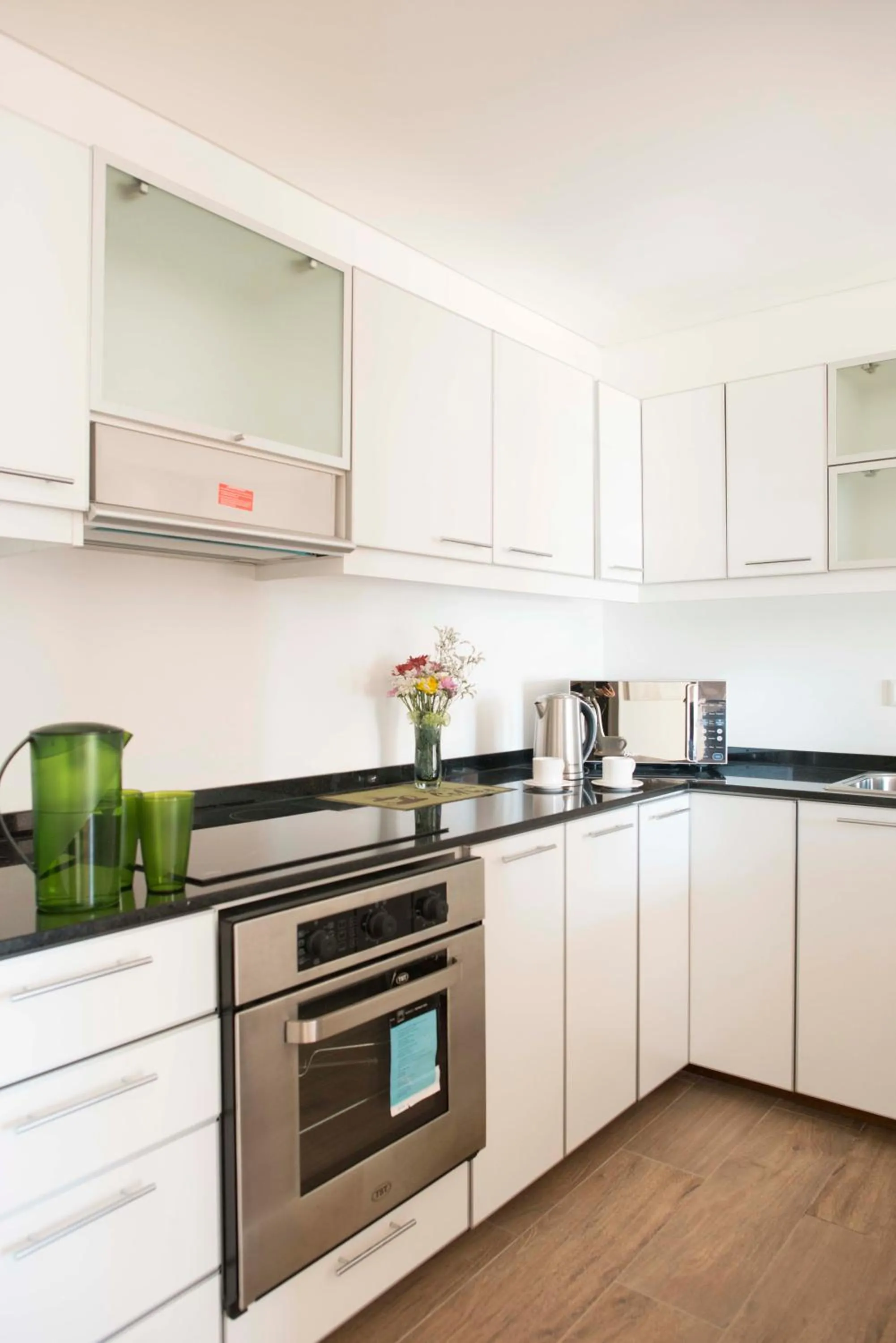 Kitchen or kitchenette in Hotel 6 de Octubre