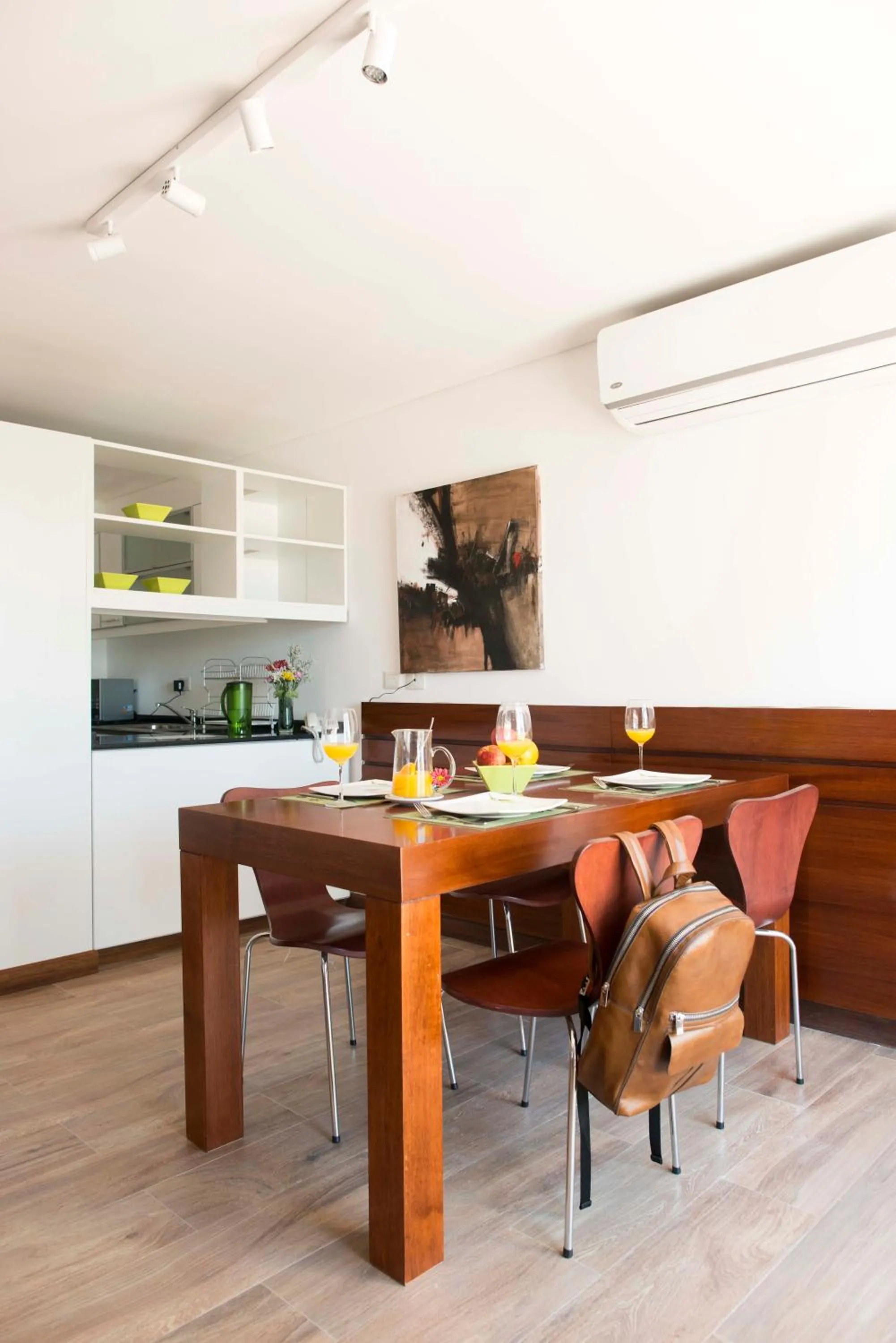 Kitchen or kitchenette in Hotel 6 de Octubre