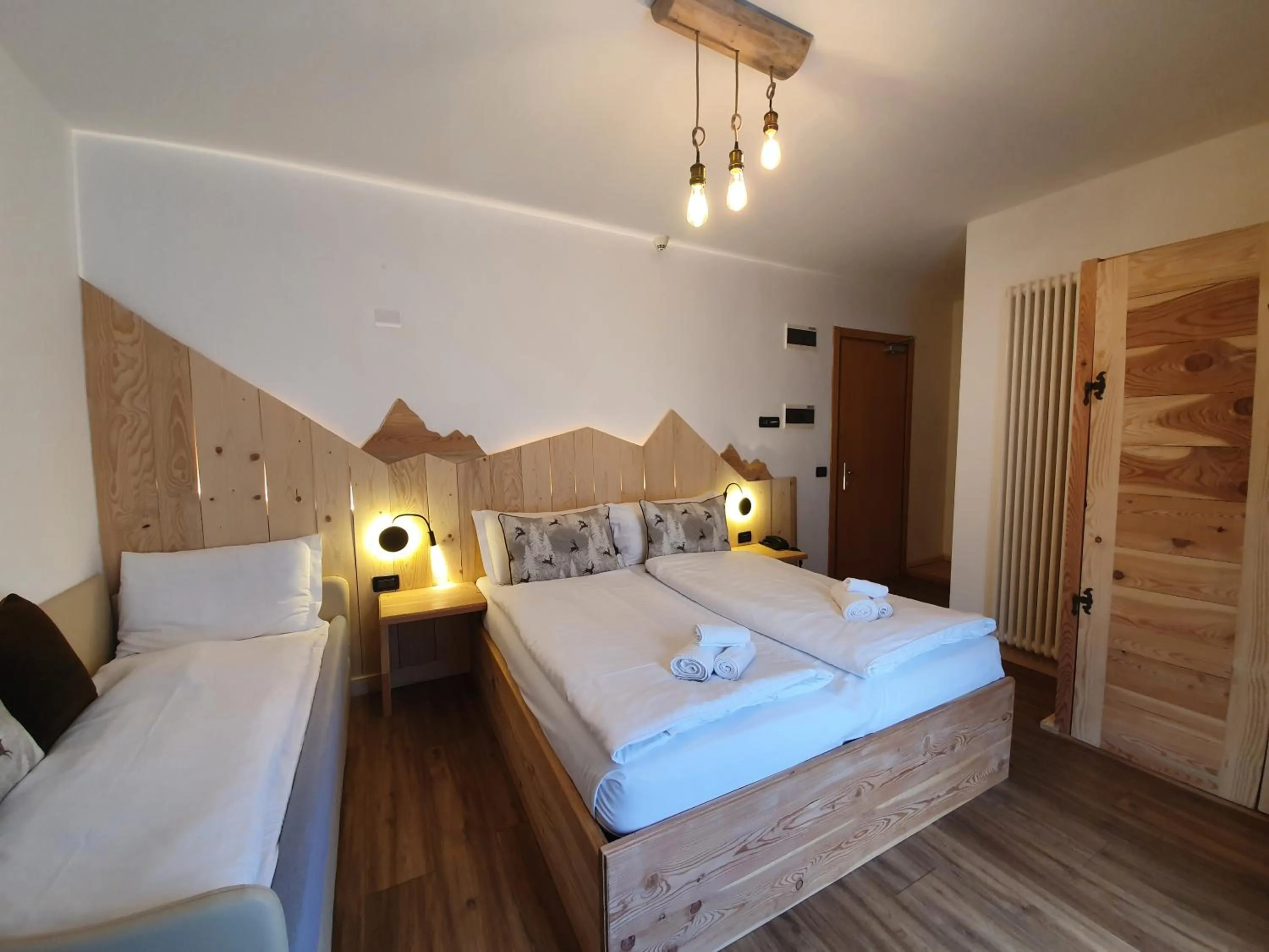 Bedroom, Bed in Hotel Pezzotti