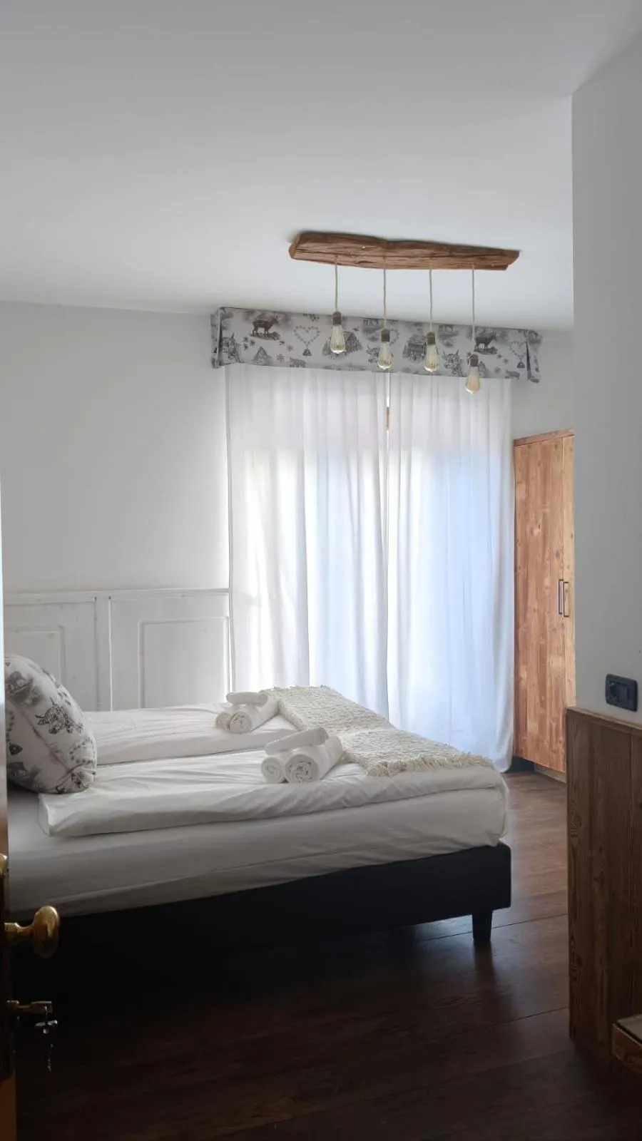 Bed in Hotel Pezzotti