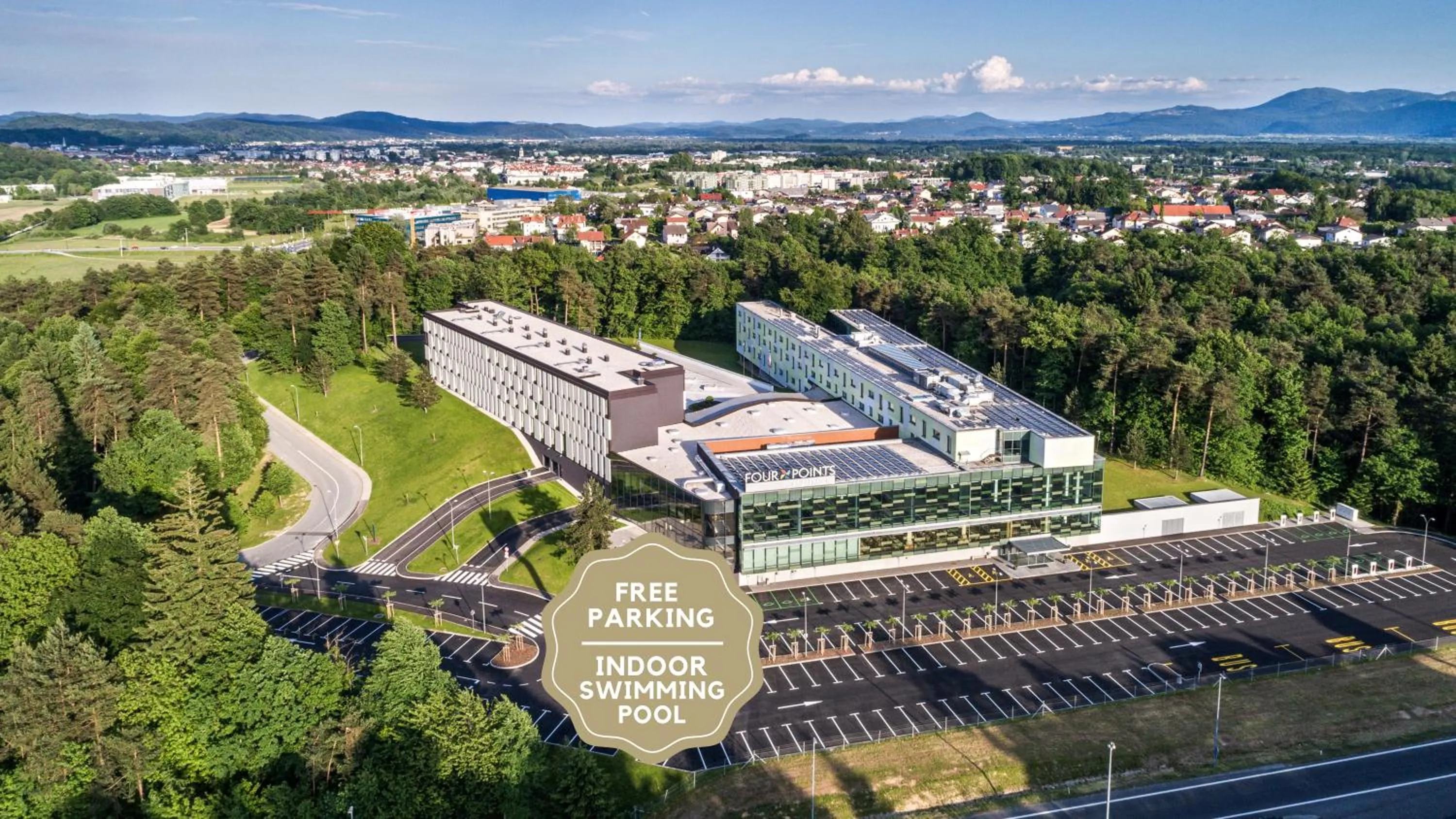Property building in Four Points by Sheraton Ljubljana Mons