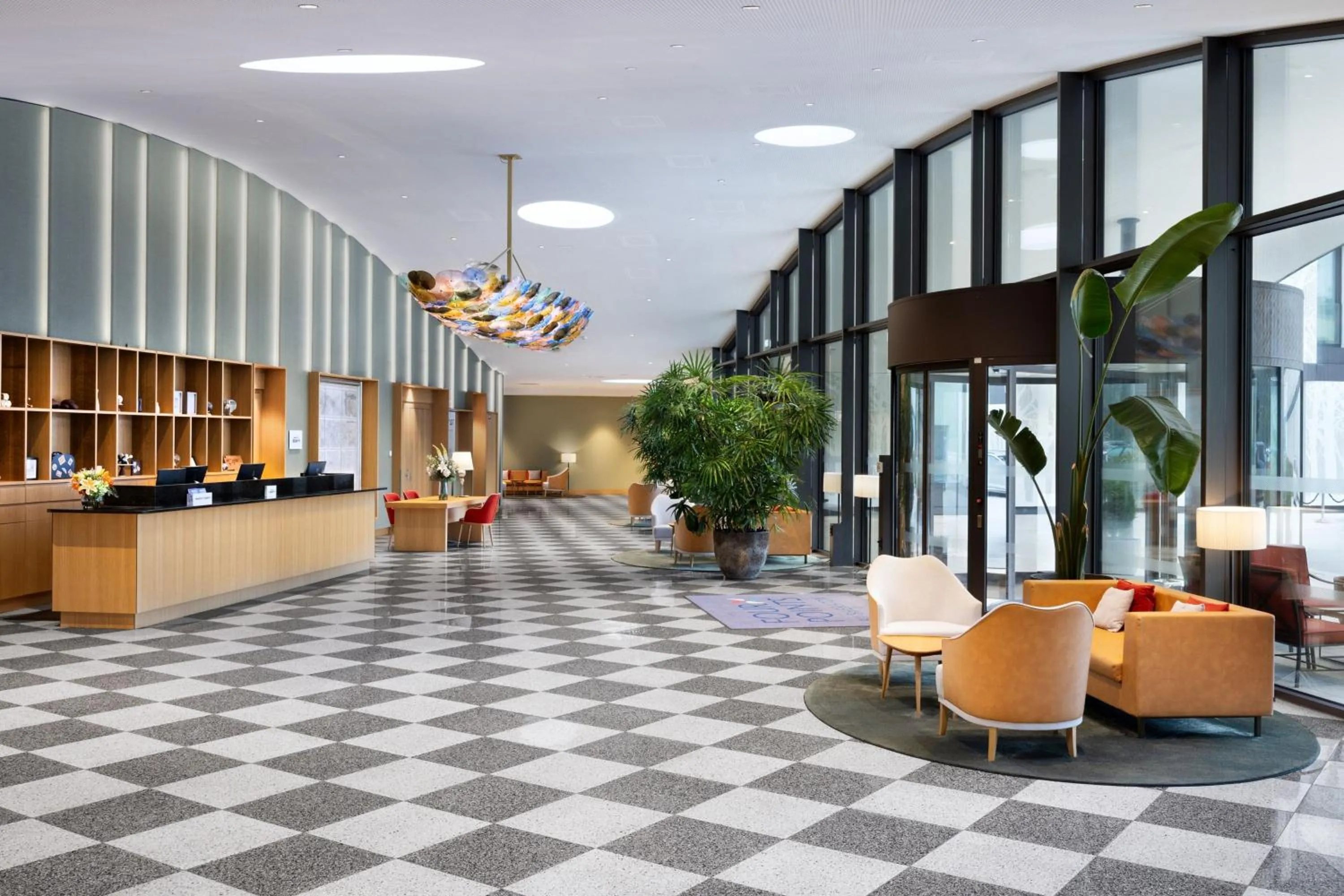 Lobby or reception in Four Points by Sheraton Ljubljana Mons