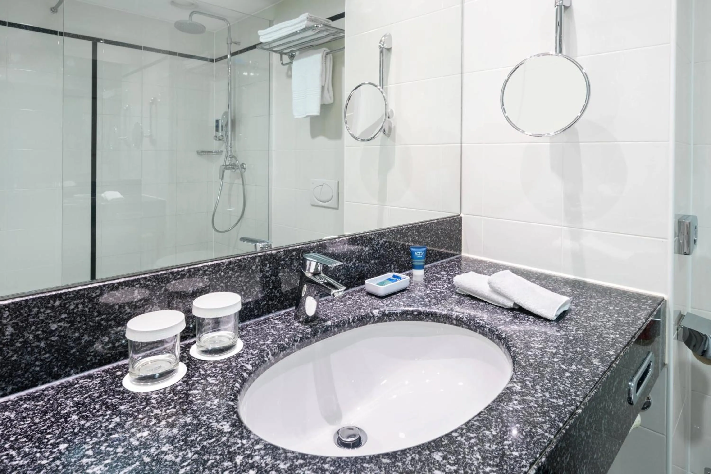 Bathroom in Four Points by Sheraton Ljubljana Mons