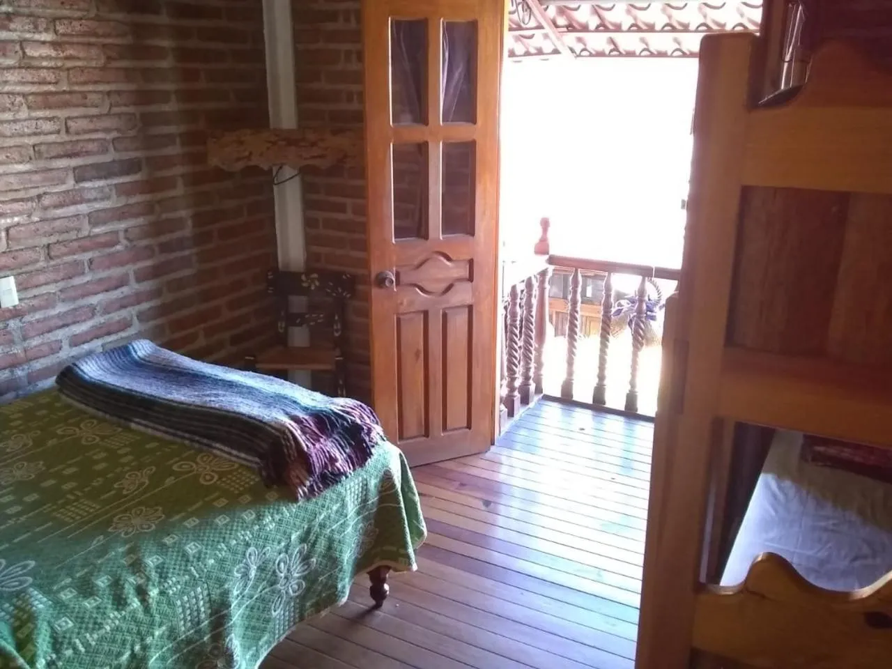 Bed in Posada de Los Reyes