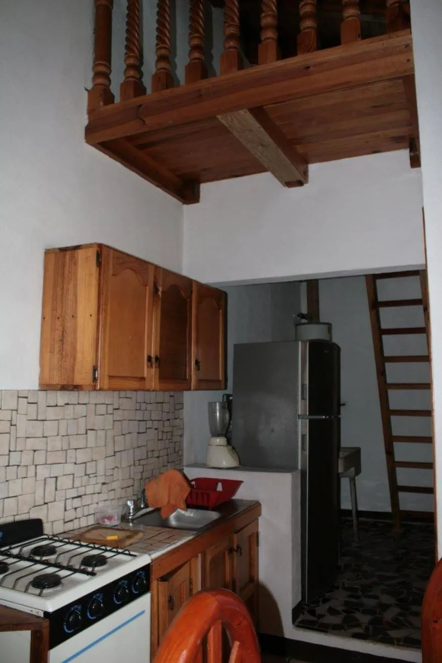 Kitchen or kitchenette in Posada de Los Reyes