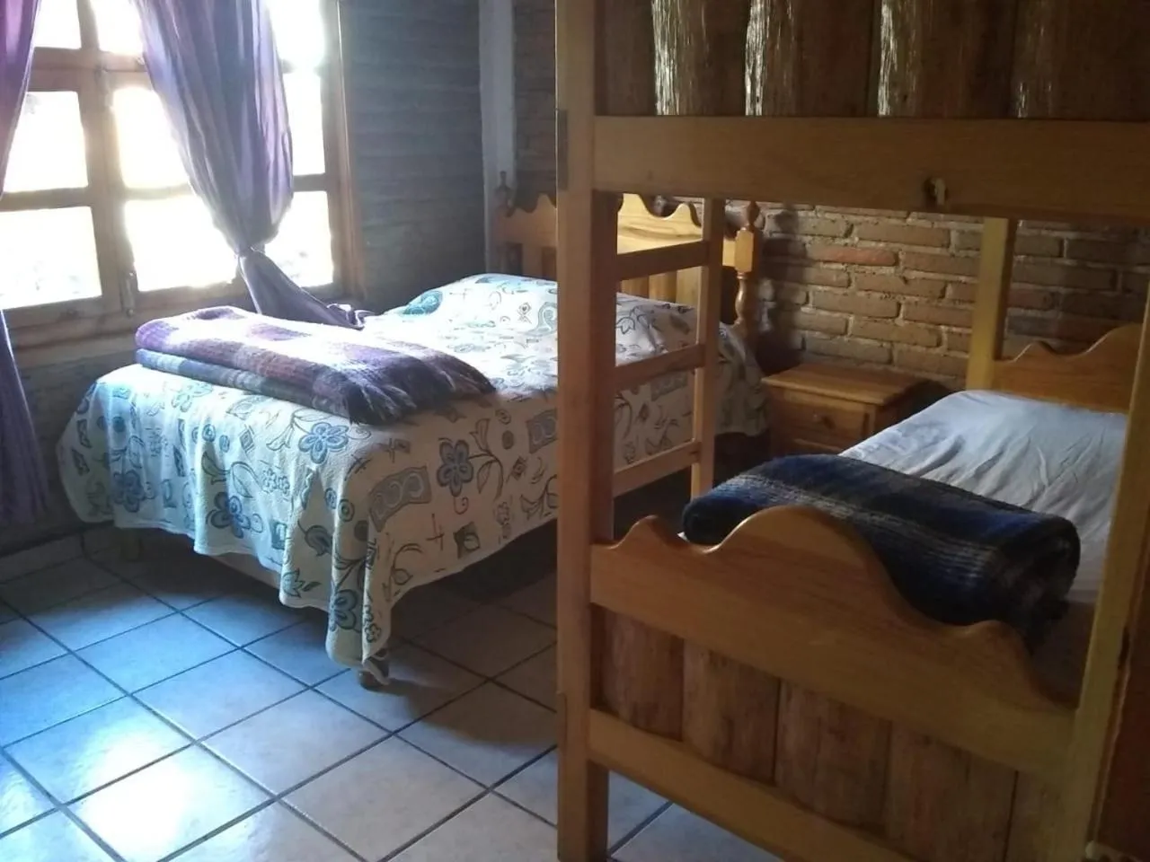 Bed in Posada de Los Reyes