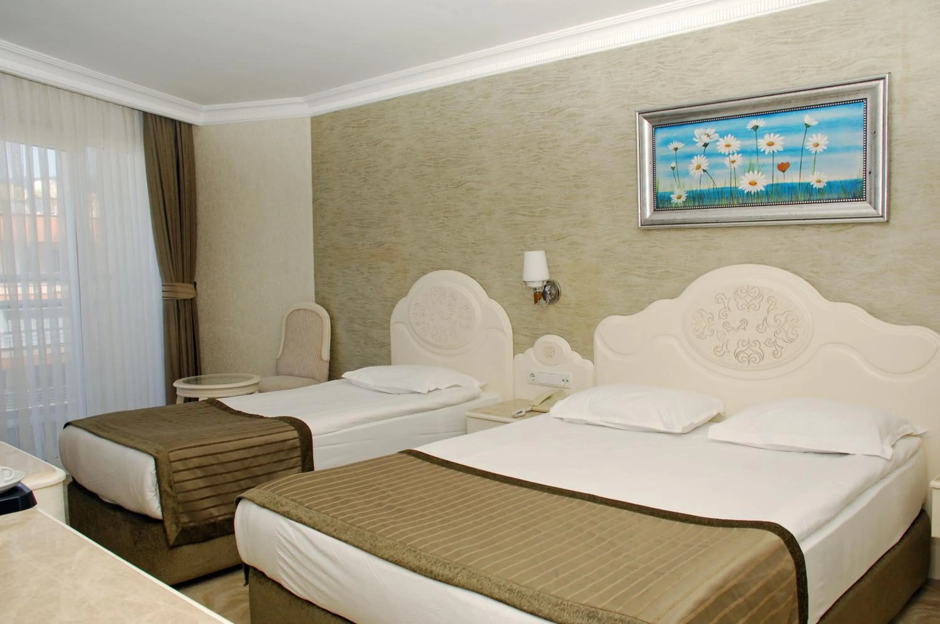Property building, Bed in White Gold Hotel & Spa