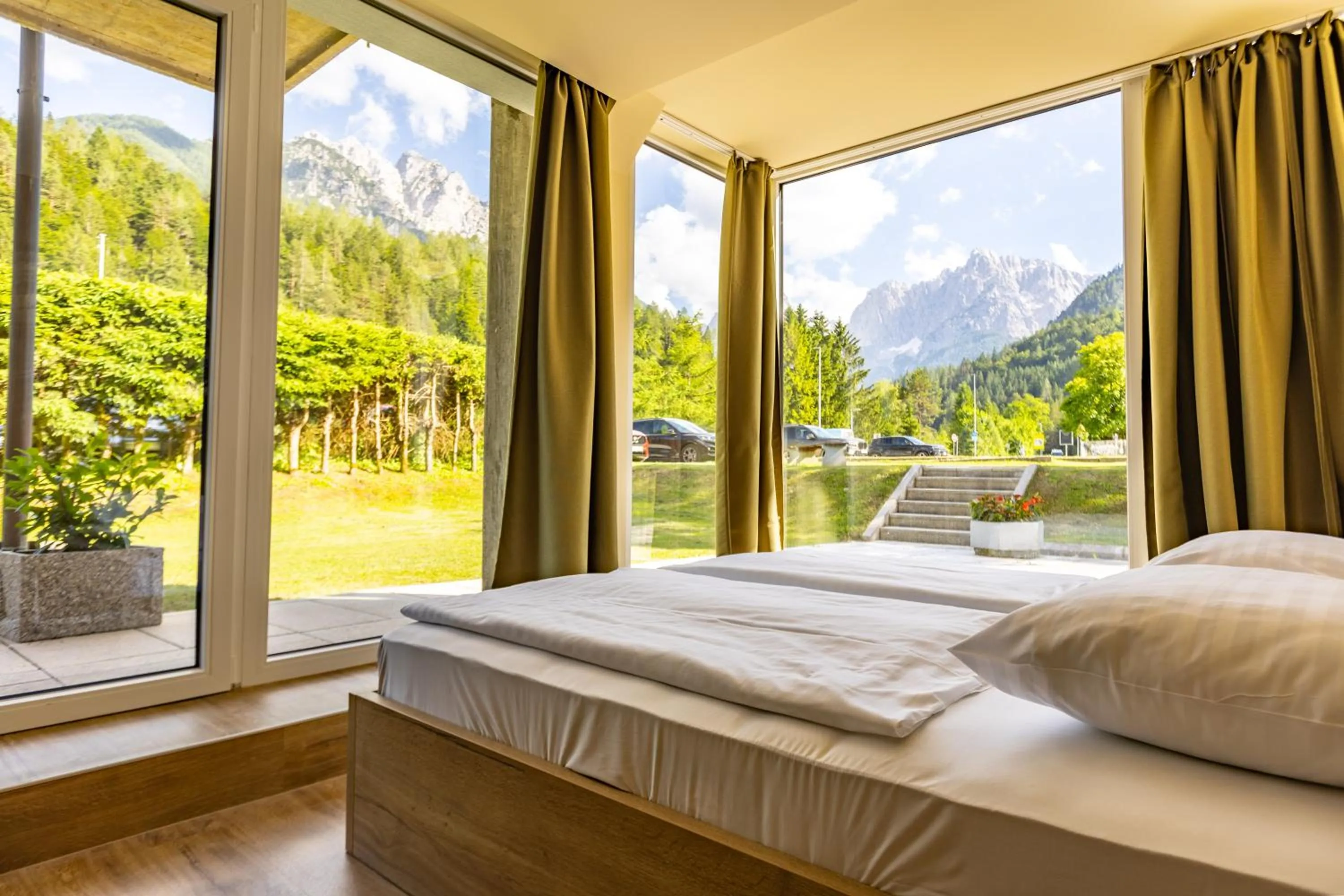 Bed in Hotel Kranjska Gora