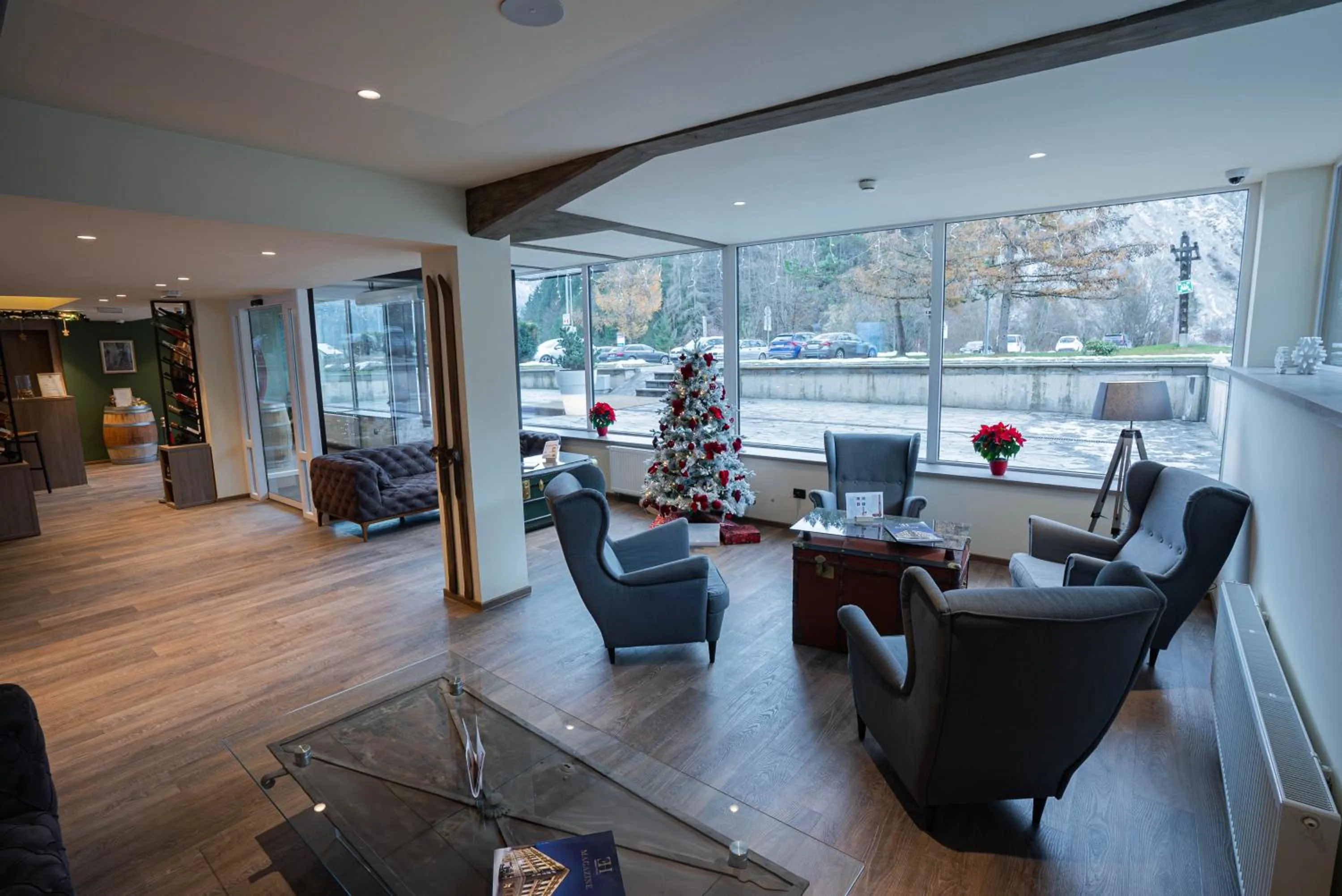 Lobby or reception in Hotel Kranjska Gora