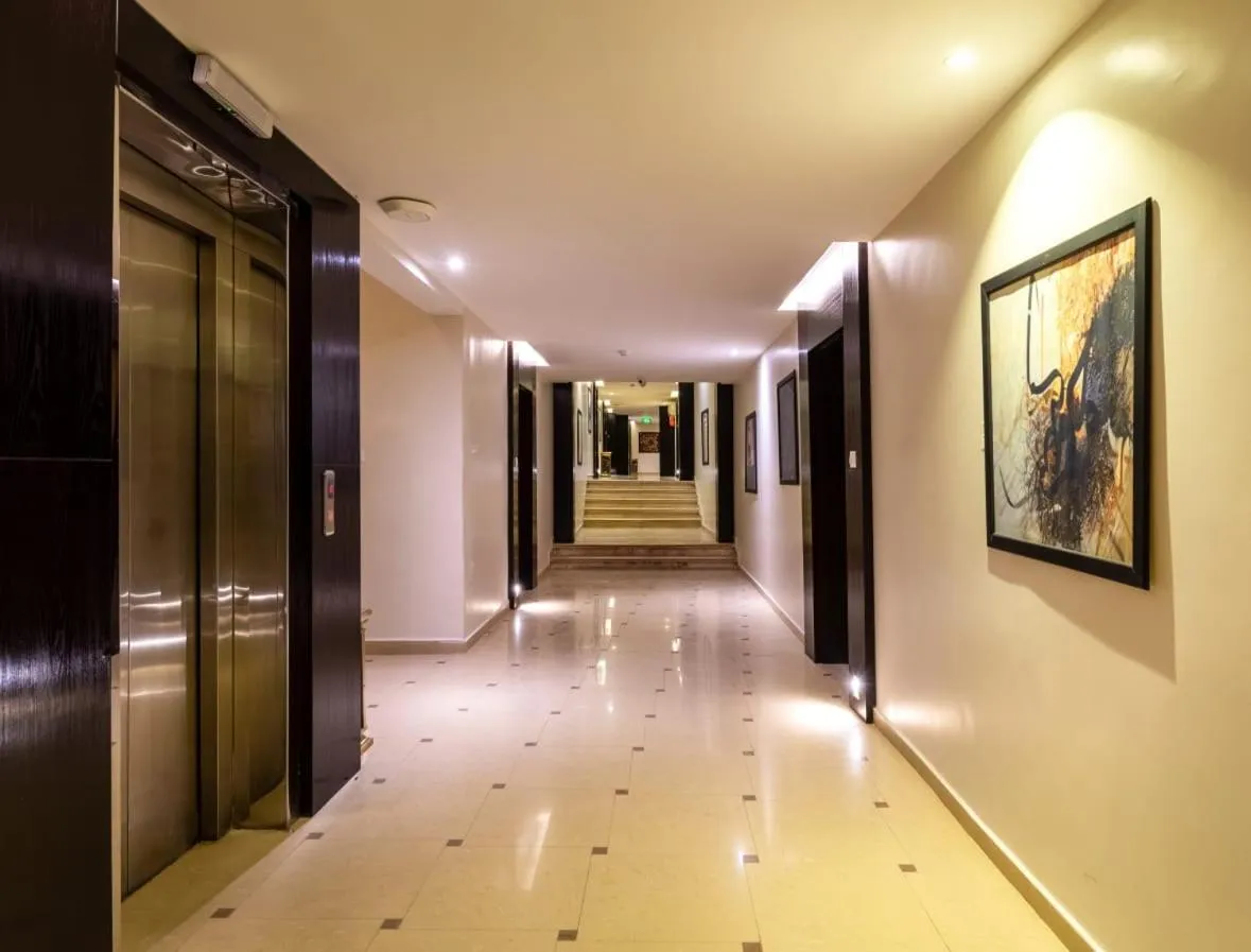 Lobby or reception in Al Muhaidb Residence Khorais