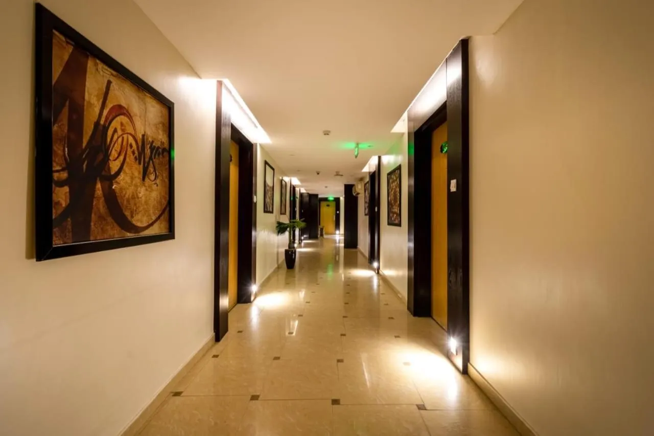 Lobby or reception in Al Muhaidb Residence Khorais