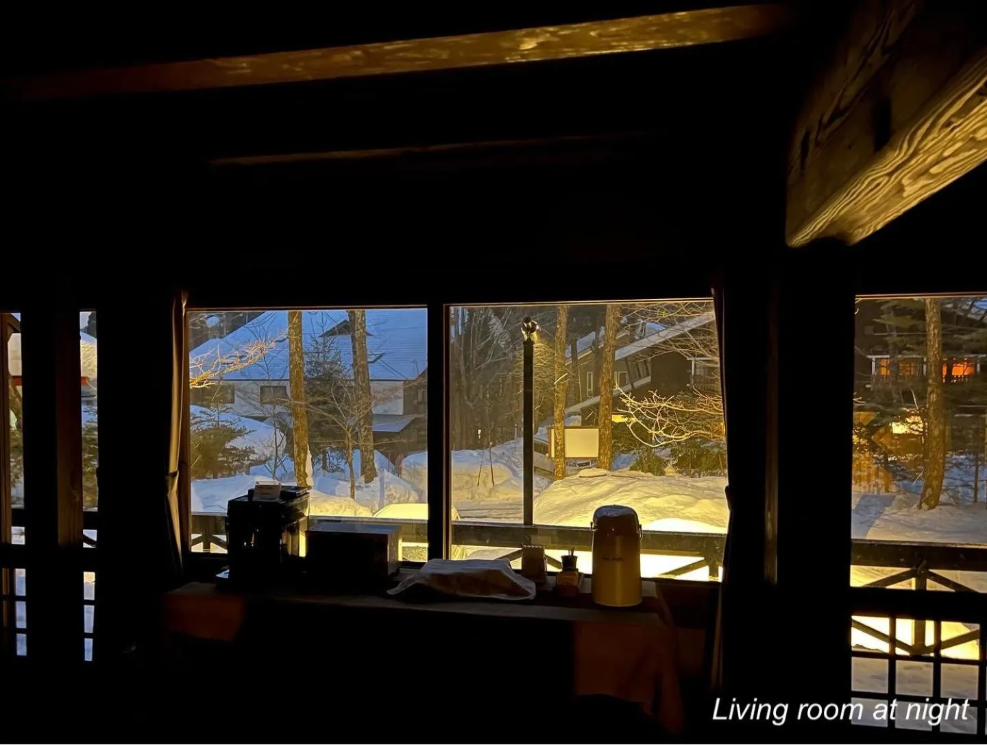 Living room in The Guest House Japan Hakuba