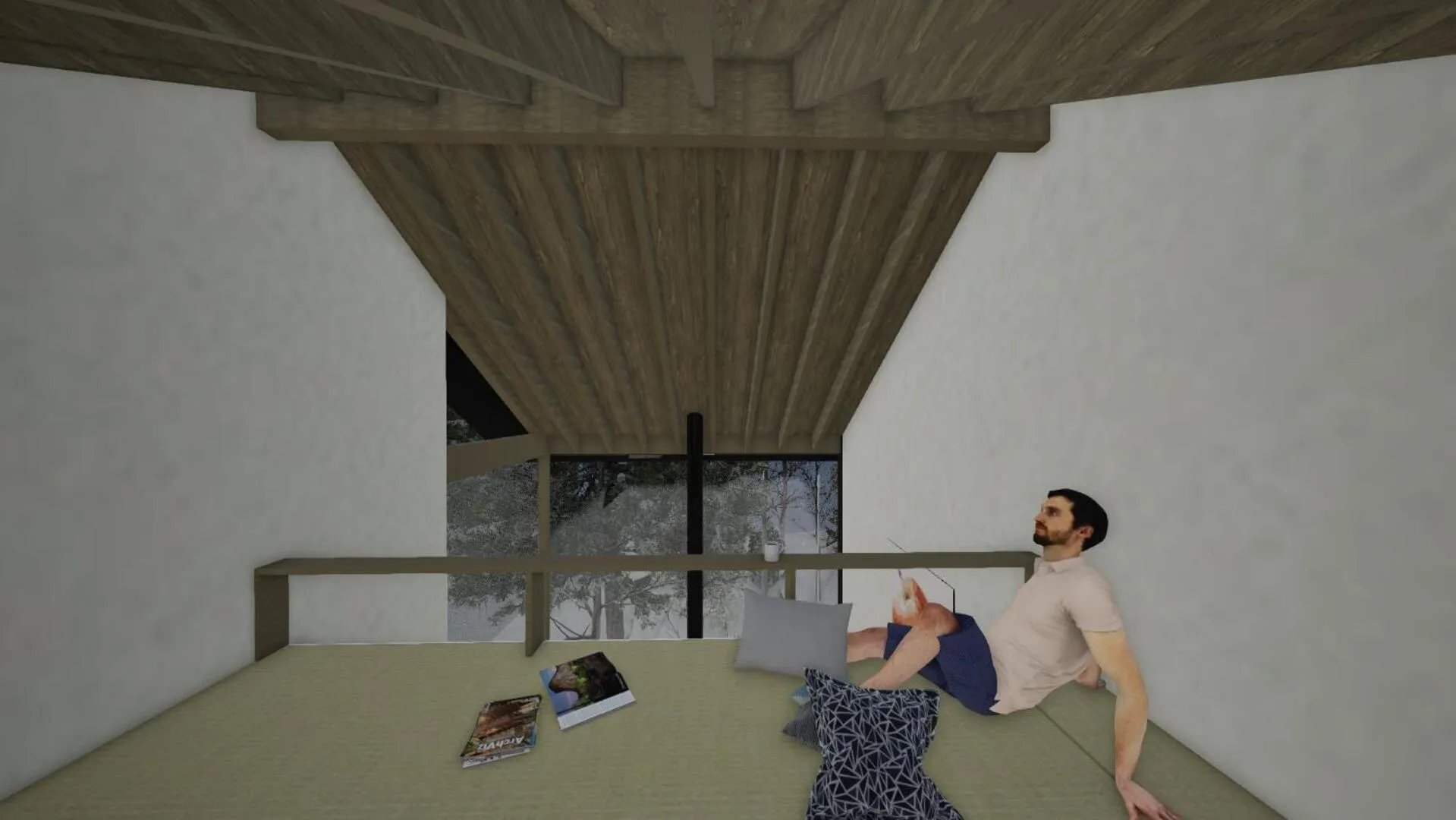 Bedroom in The Guest House Japan Hakuba