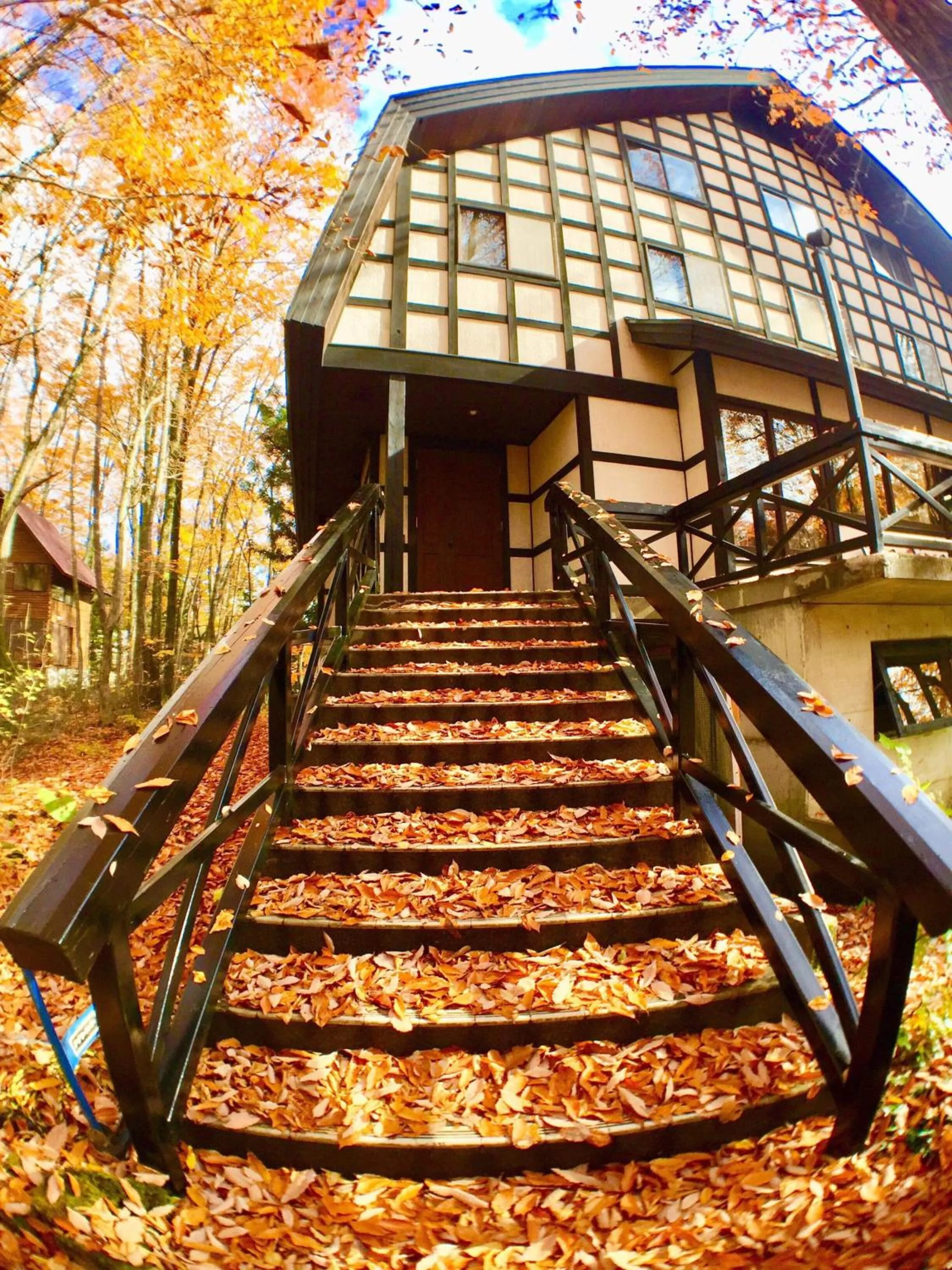 Facade/entrance in The Guest House Japan Hakuba