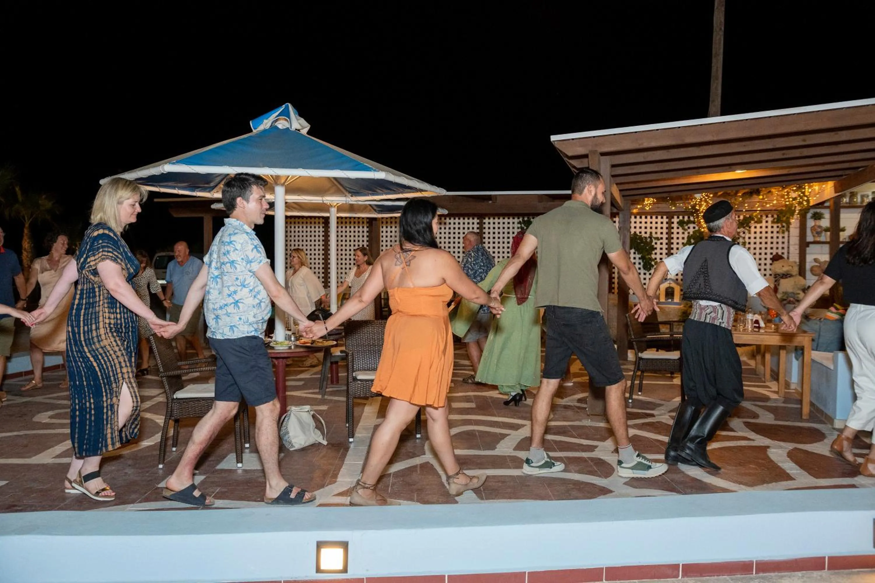 Night in Mammis Beach Hotel