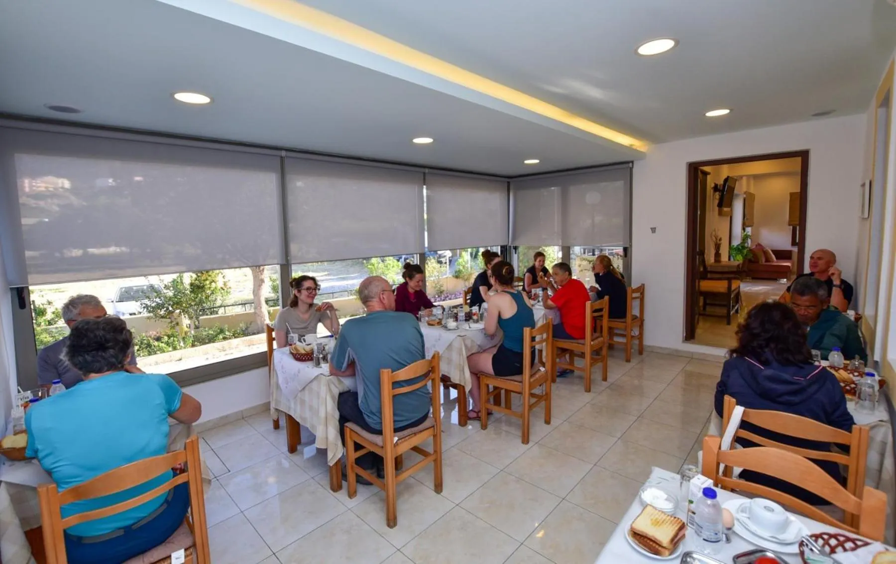 Breakfast in Hotel Aghas Paleochora
