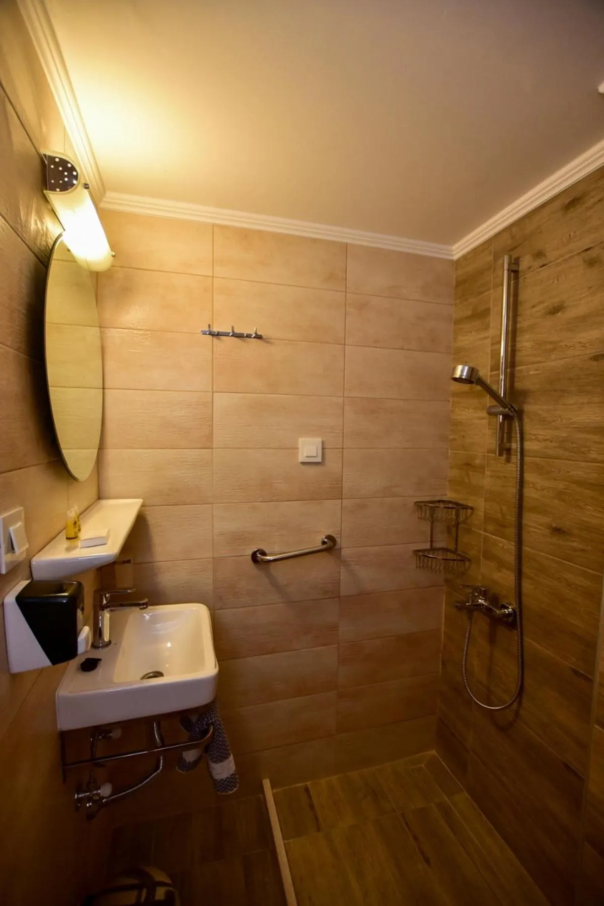 Bathroom in Hotel Aghas Paleochora