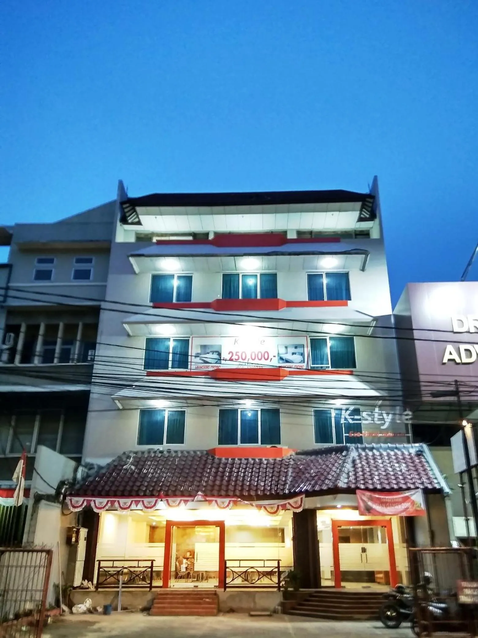 Property building in K-Style Eco Hotel Jakarta