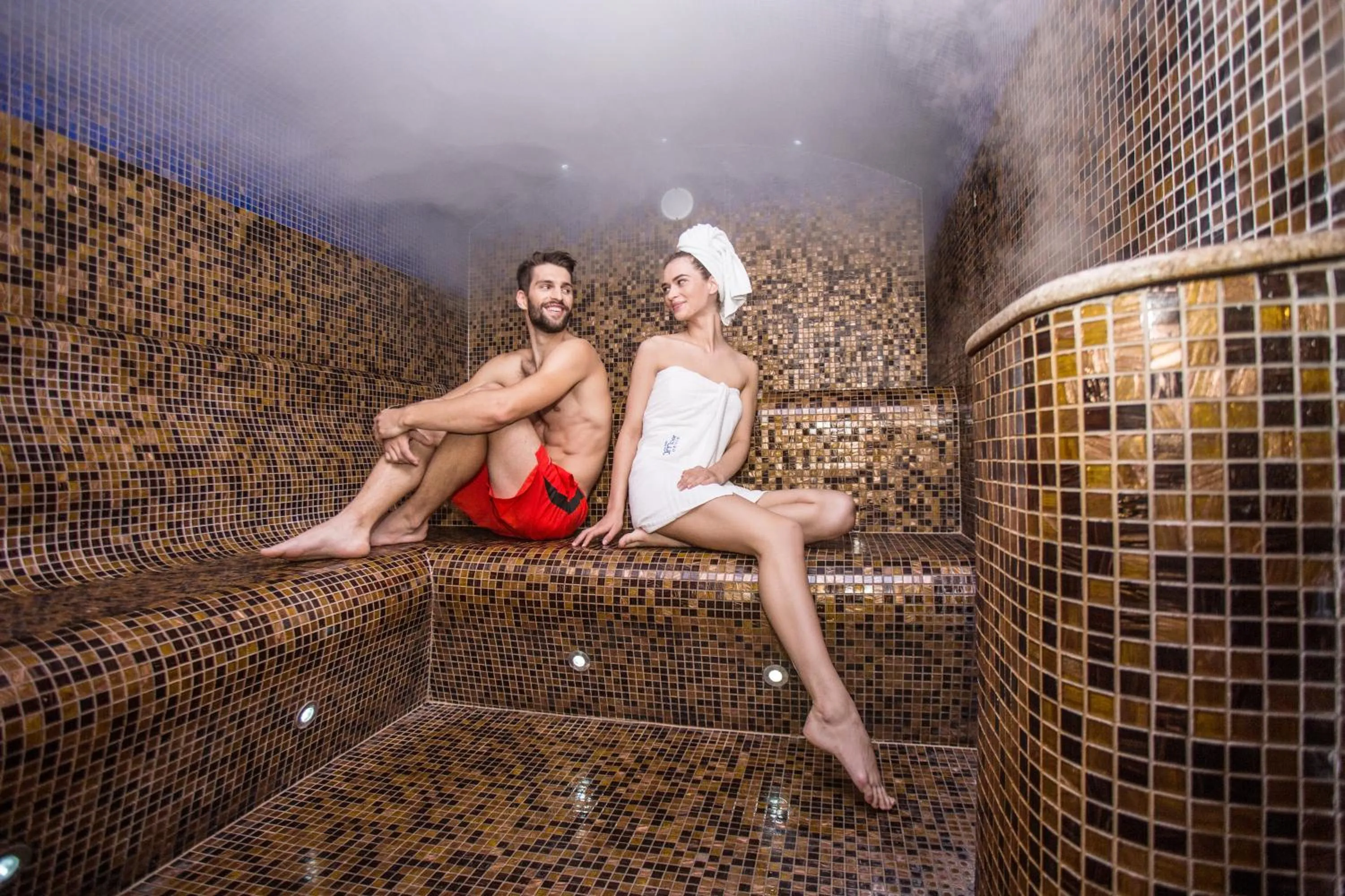 Sauna in SPA Amber Palace