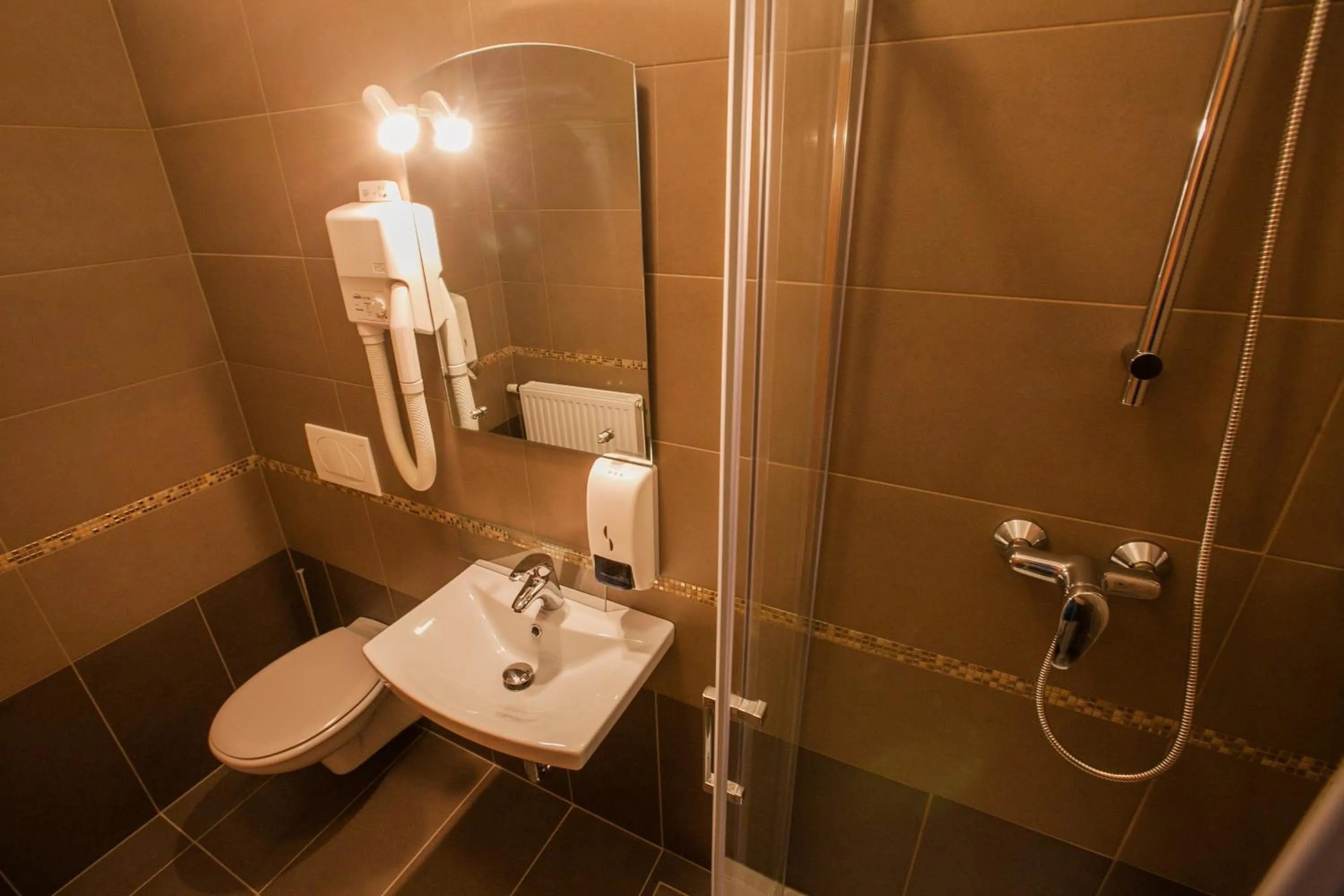 Shower in ECO Hotel Center Postojna