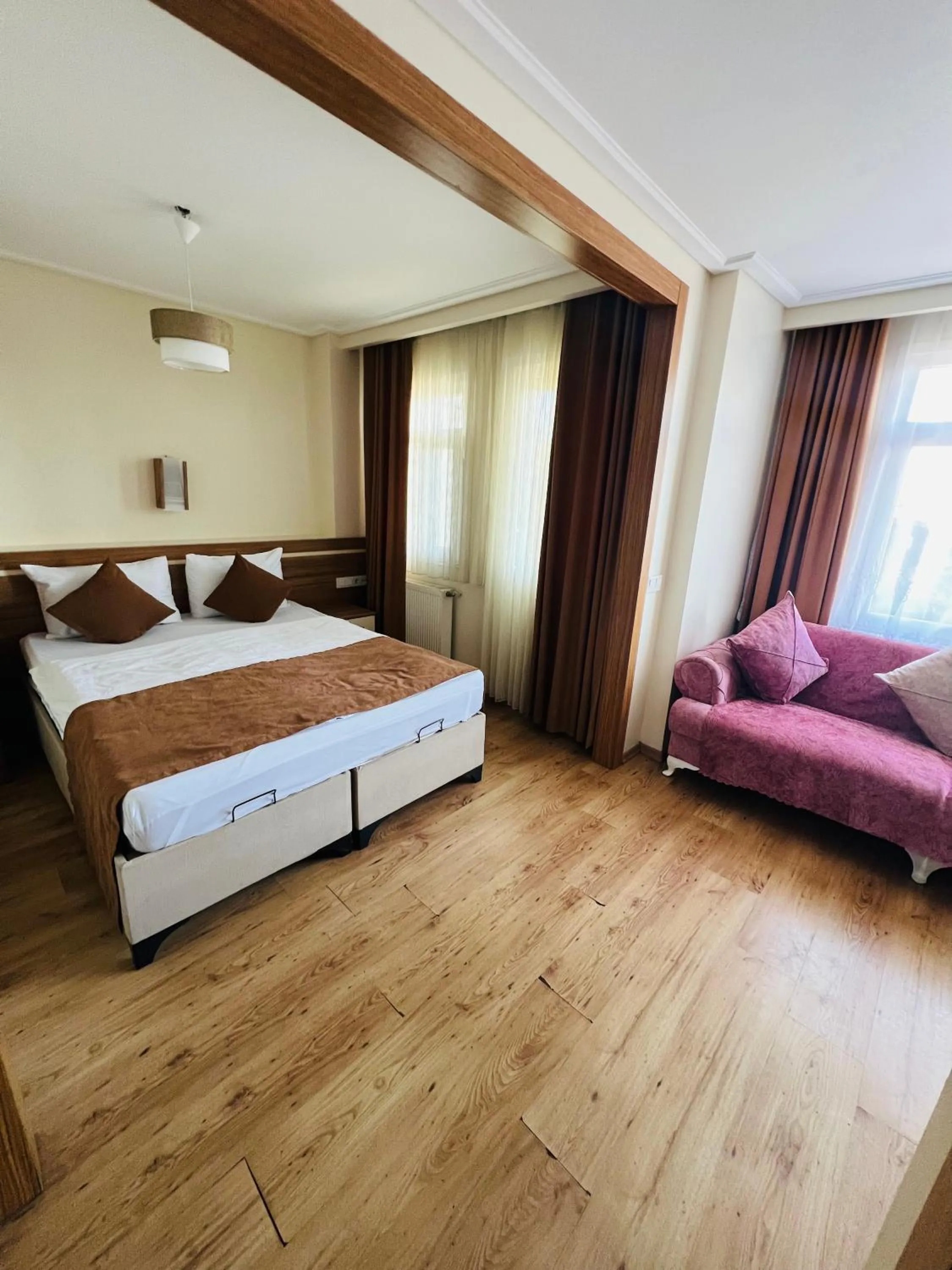 Bed in Aycan Sultan Apart Hotel