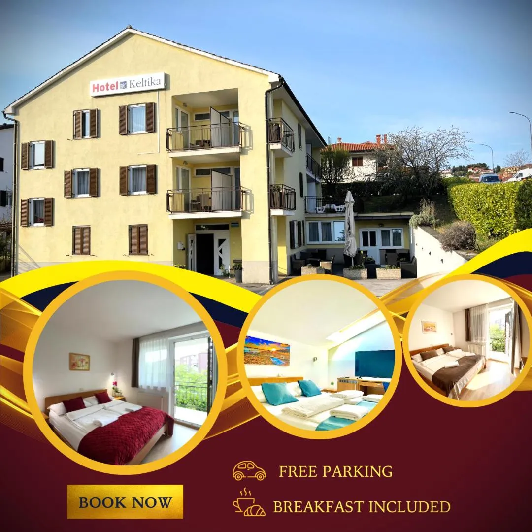 Property building in Garni Hotel Keltika
