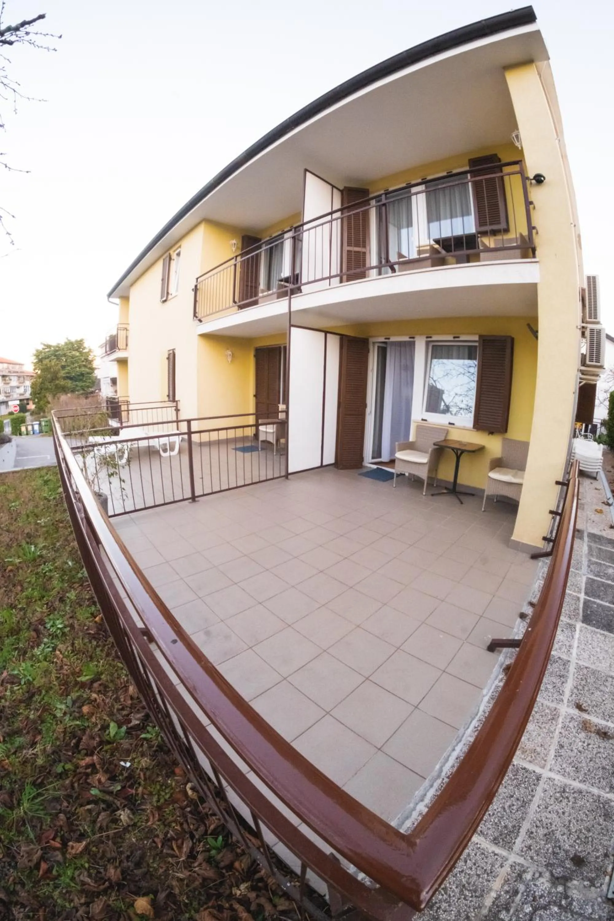 Balcony/Terrace in Garni Hotel Keltika