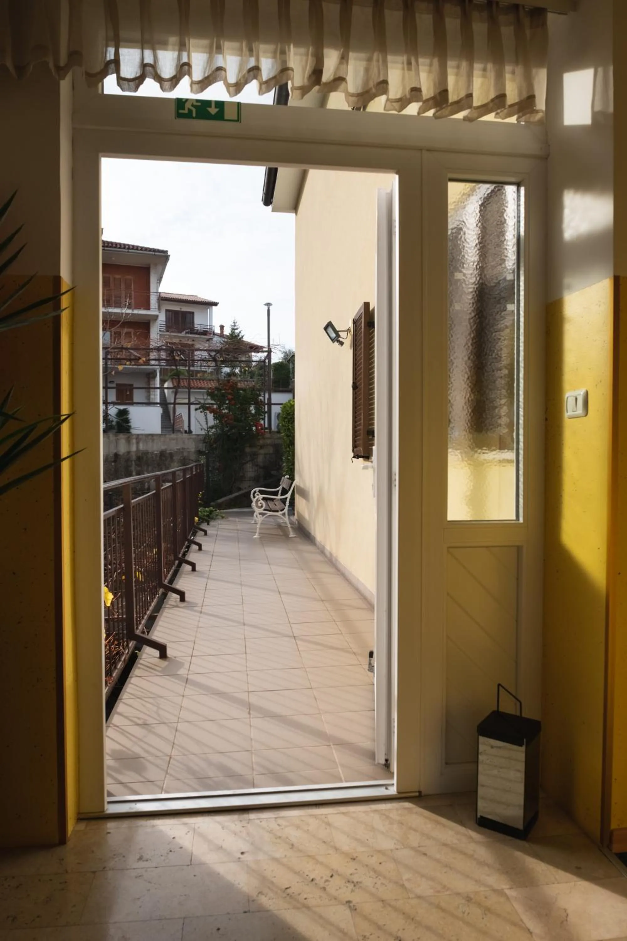 Balcony/Terrace in Garni Hotel Keltika